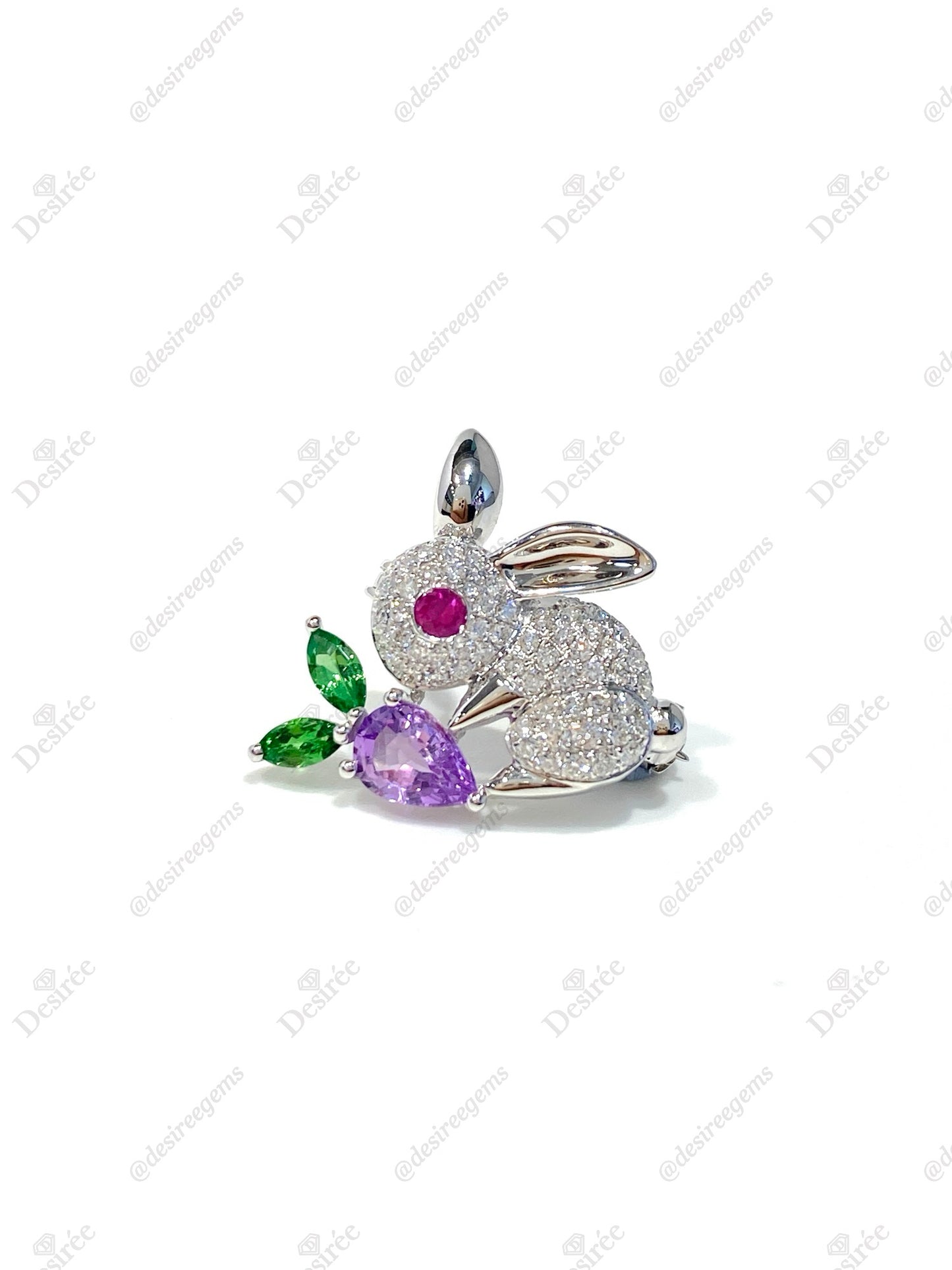 Rabbit Brooch
