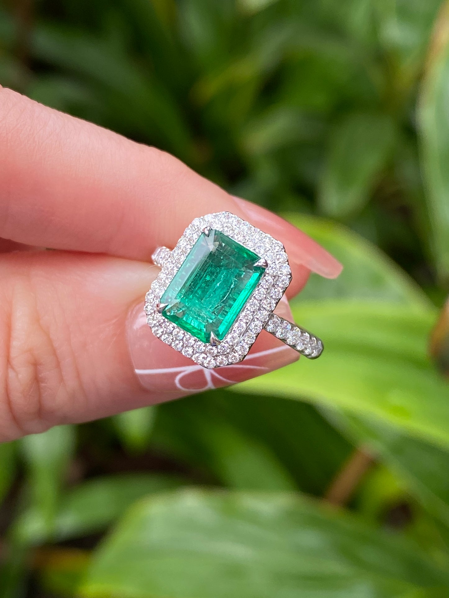 Natural Emerald 1.45ct Ring
