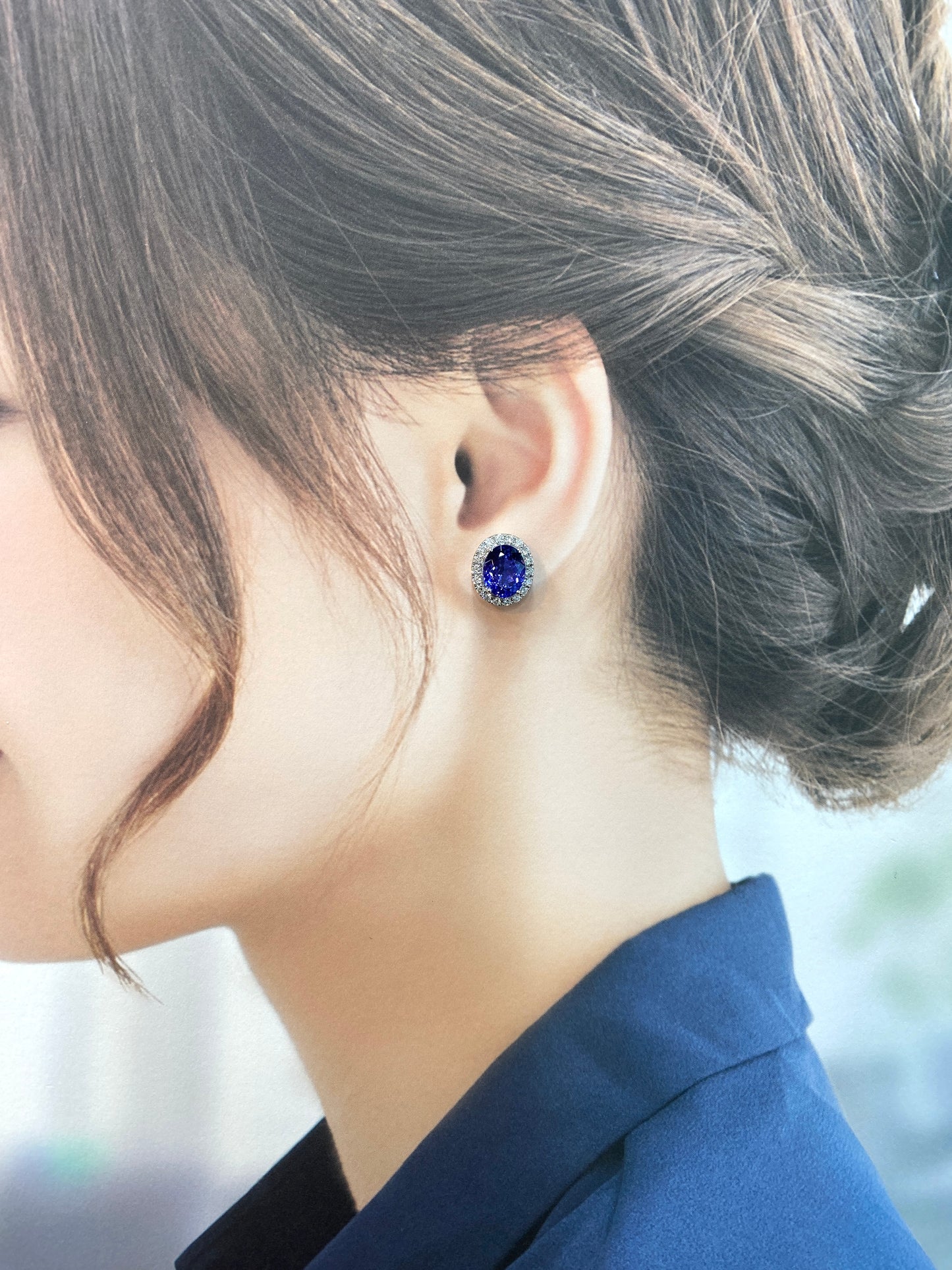 Natural Tanzanites 6.26ct Earrings
