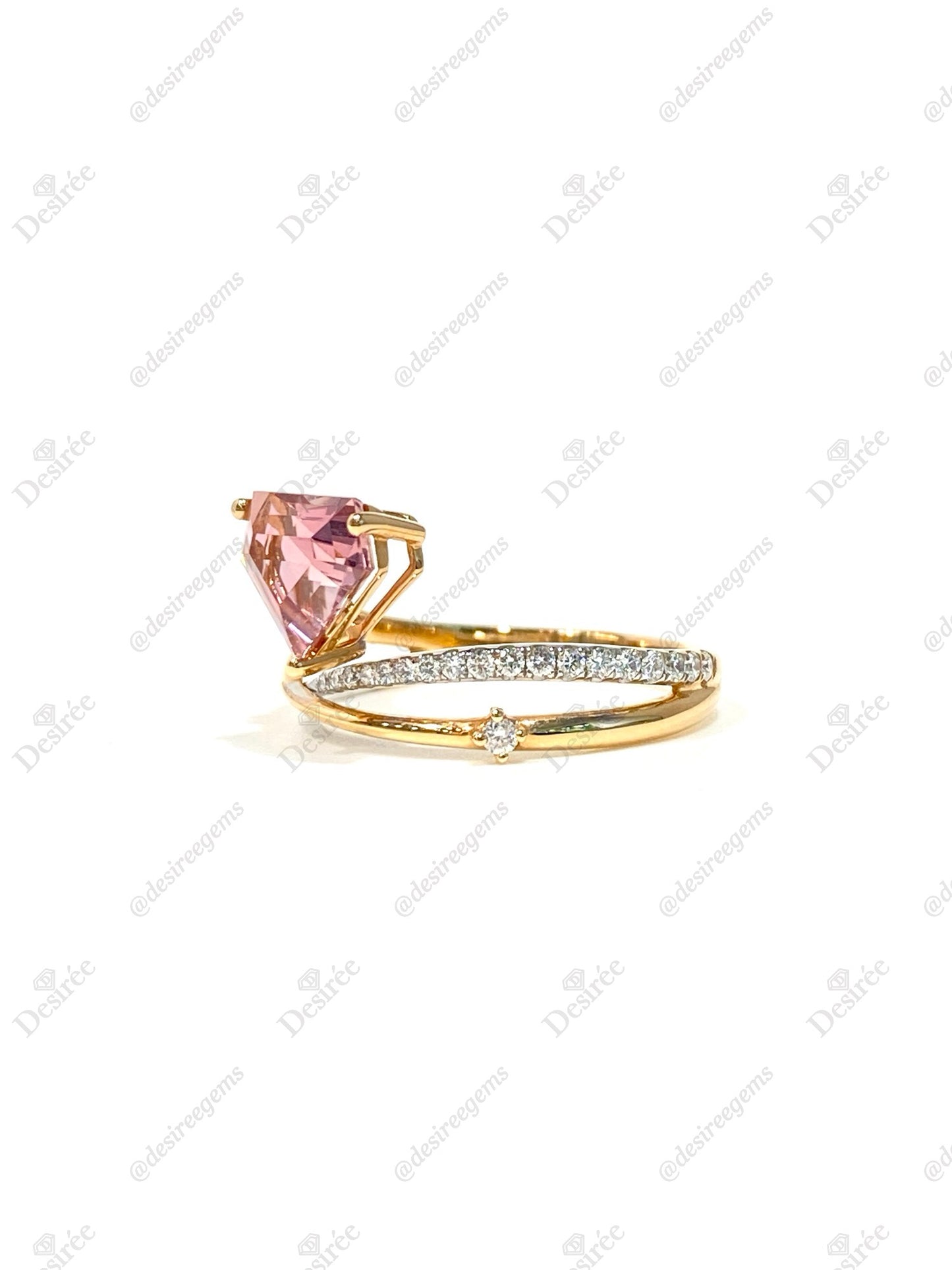 Natural Tourmaline 1.24ct Ring