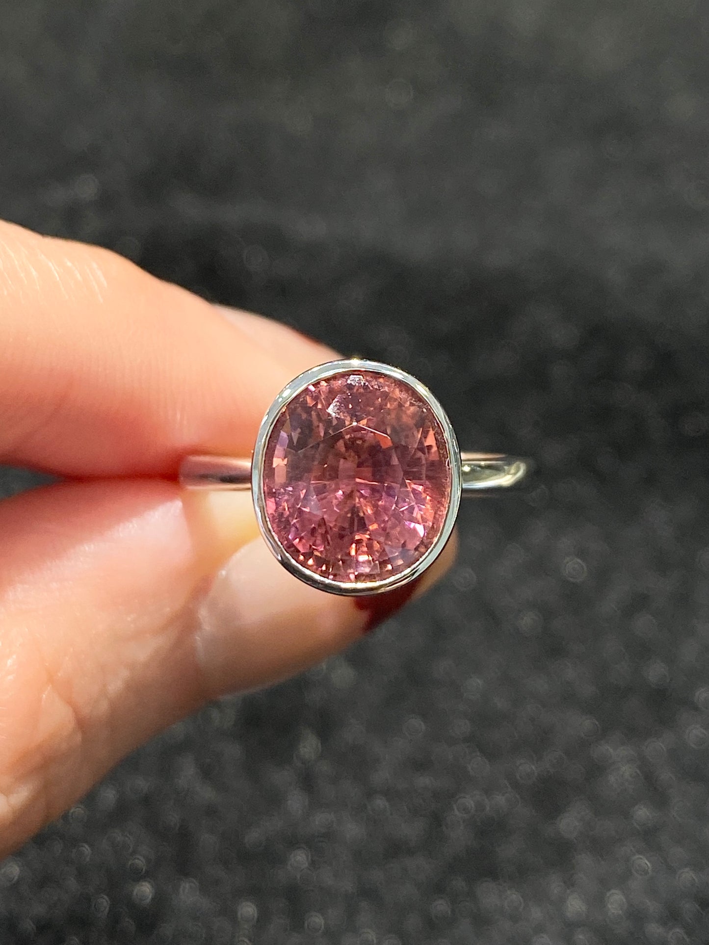 Natural Tourmaline 4.09ct Ring