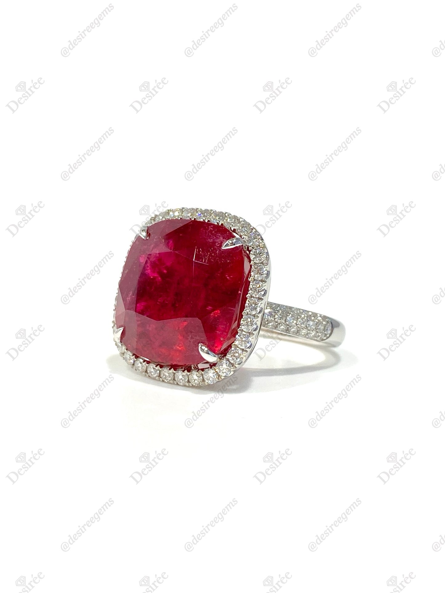 Natural Tourmaline 16.61ct Ring