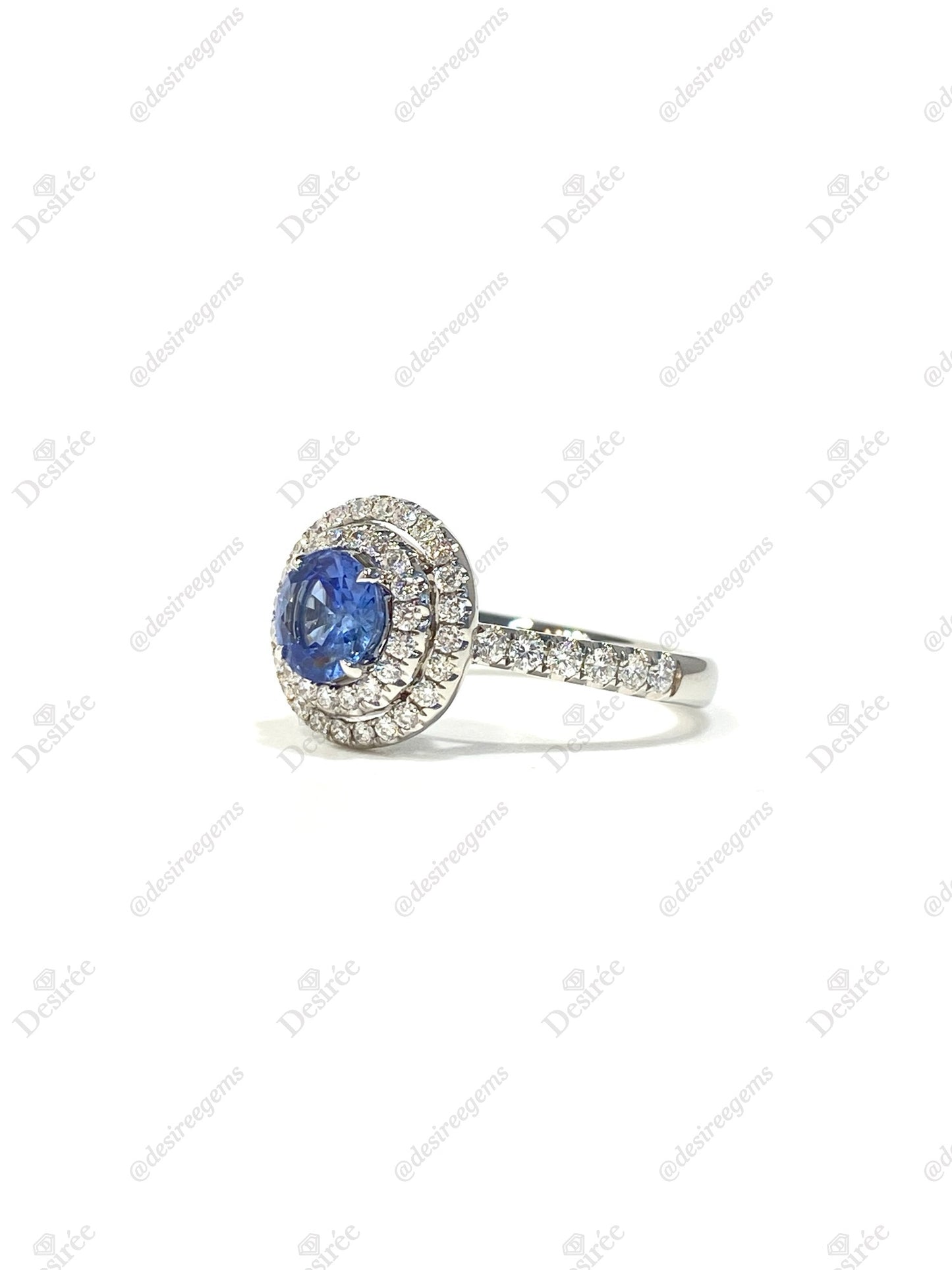 Natural Blue Sapphire 0.98ct Ring