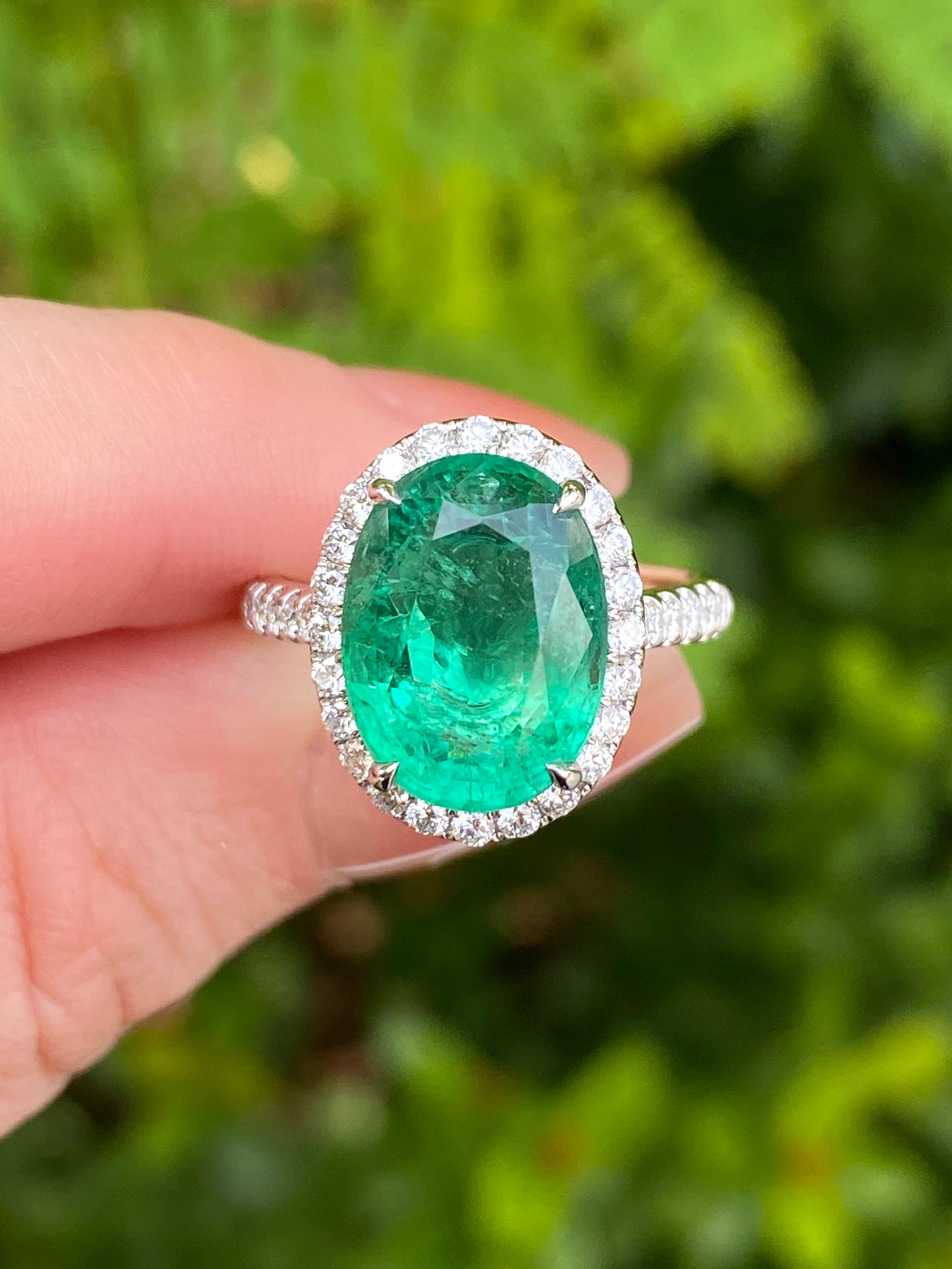 Natural Emerald 4.80ct Ring