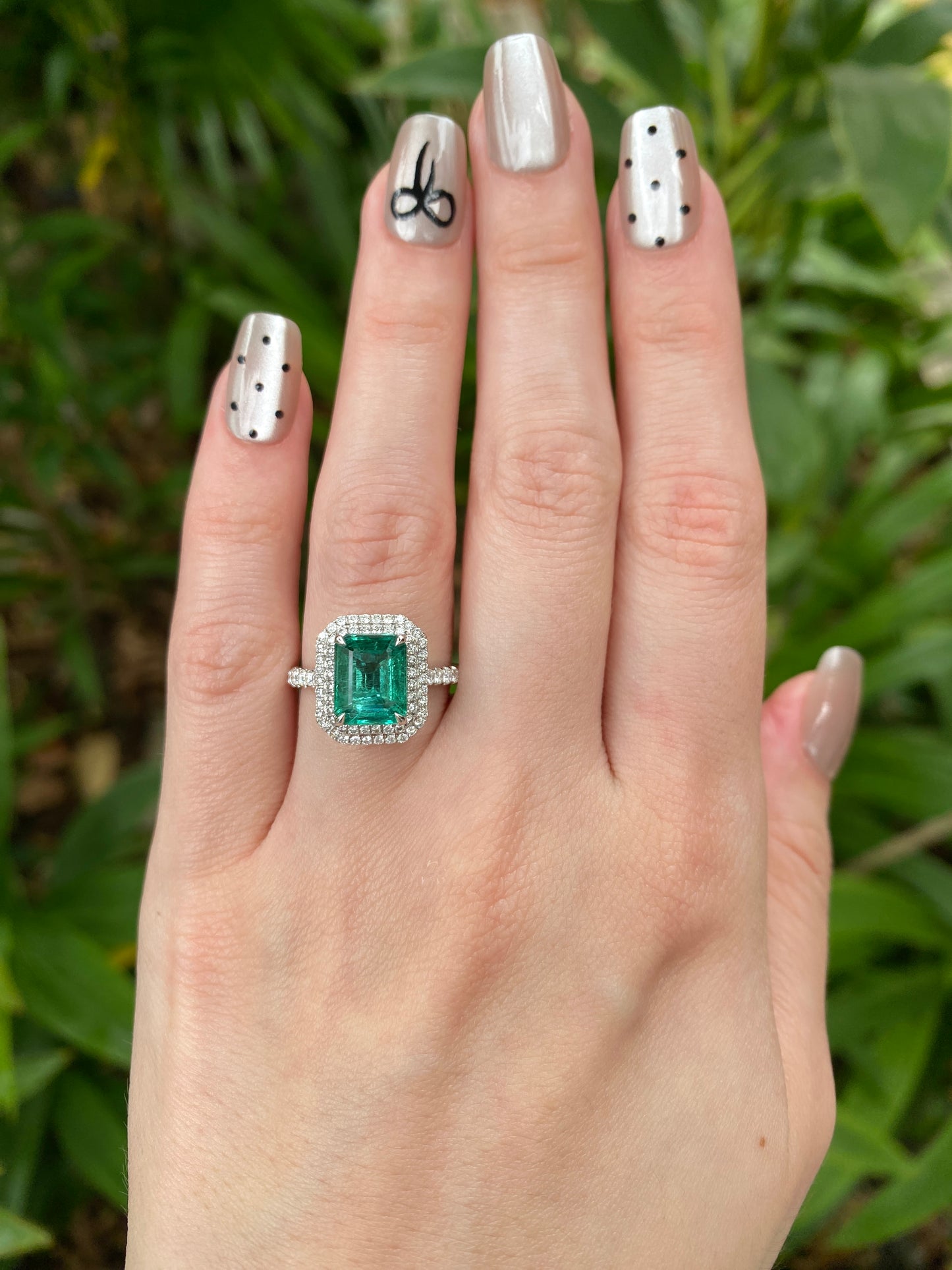 Natural Emerald 2.13ct Ring