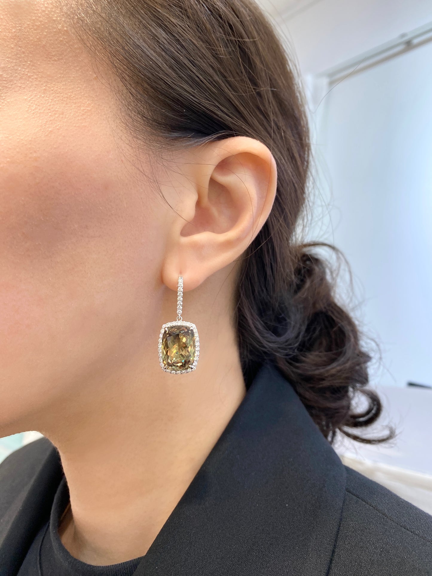 Natural Zultanite 24.20ct Earrings