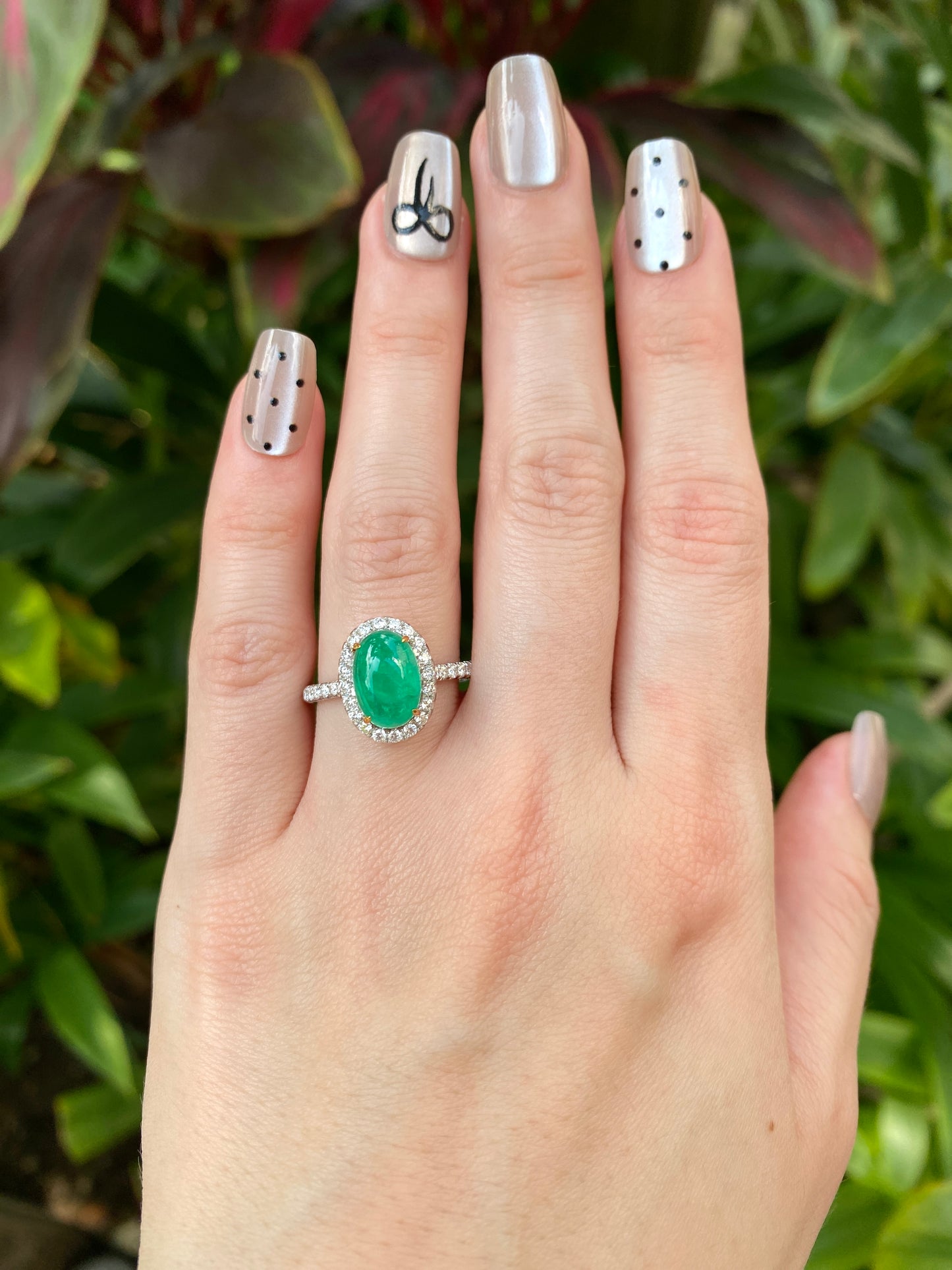 Natural Emerald 1.97ct Ring