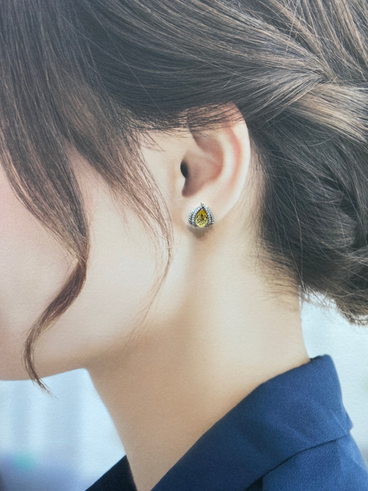 Natural Yellow Sapphire 1.58ct Earrings