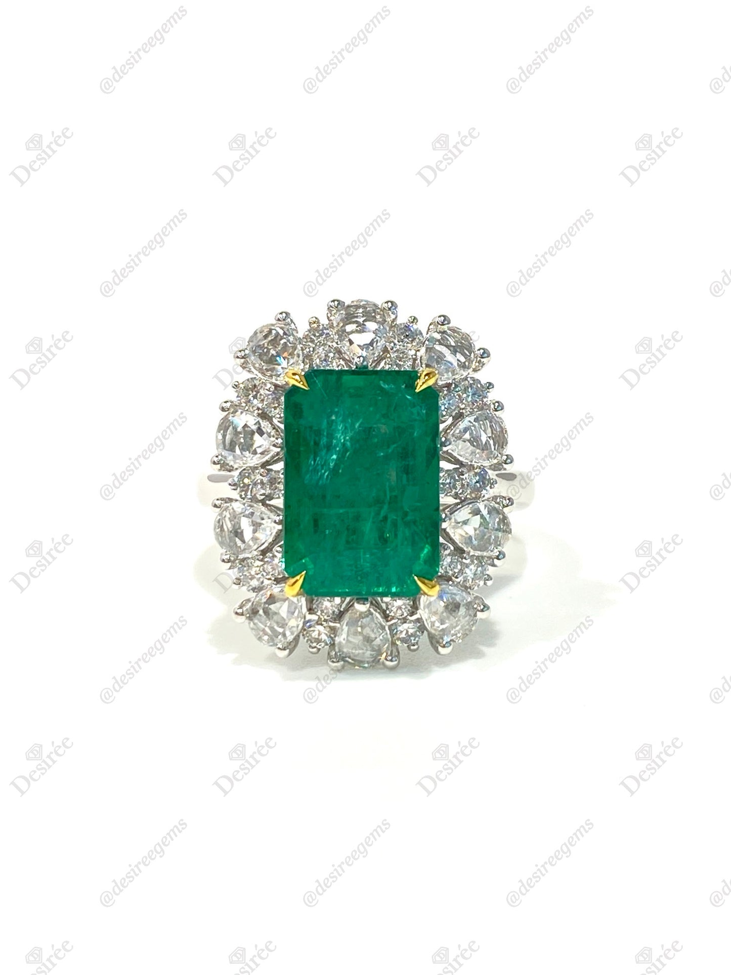 Natural Emerald 4.83ct Ring