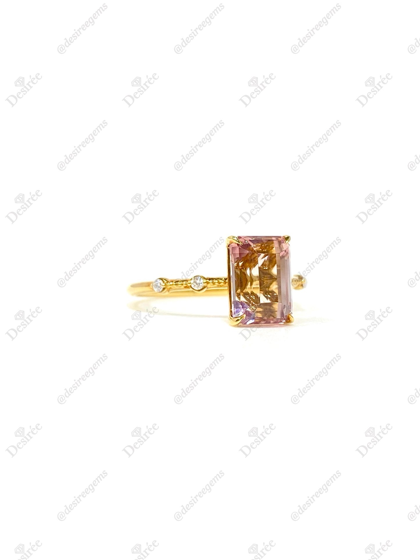 Natural Pink Tourmaline 2.38ct Ring