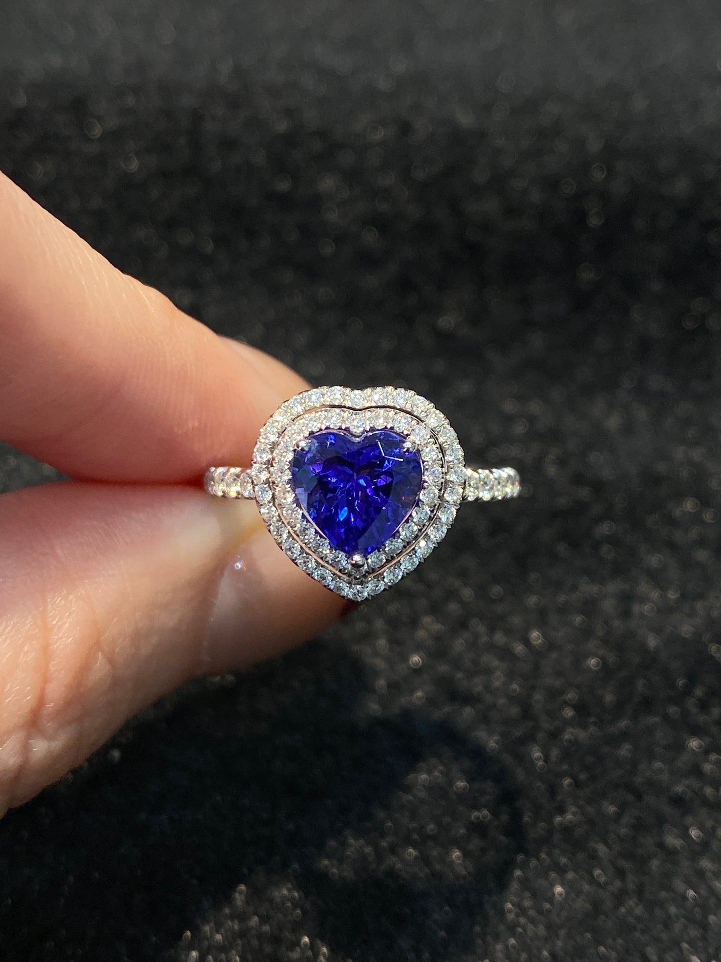 Natural Tanzanite 1.65ct Ring