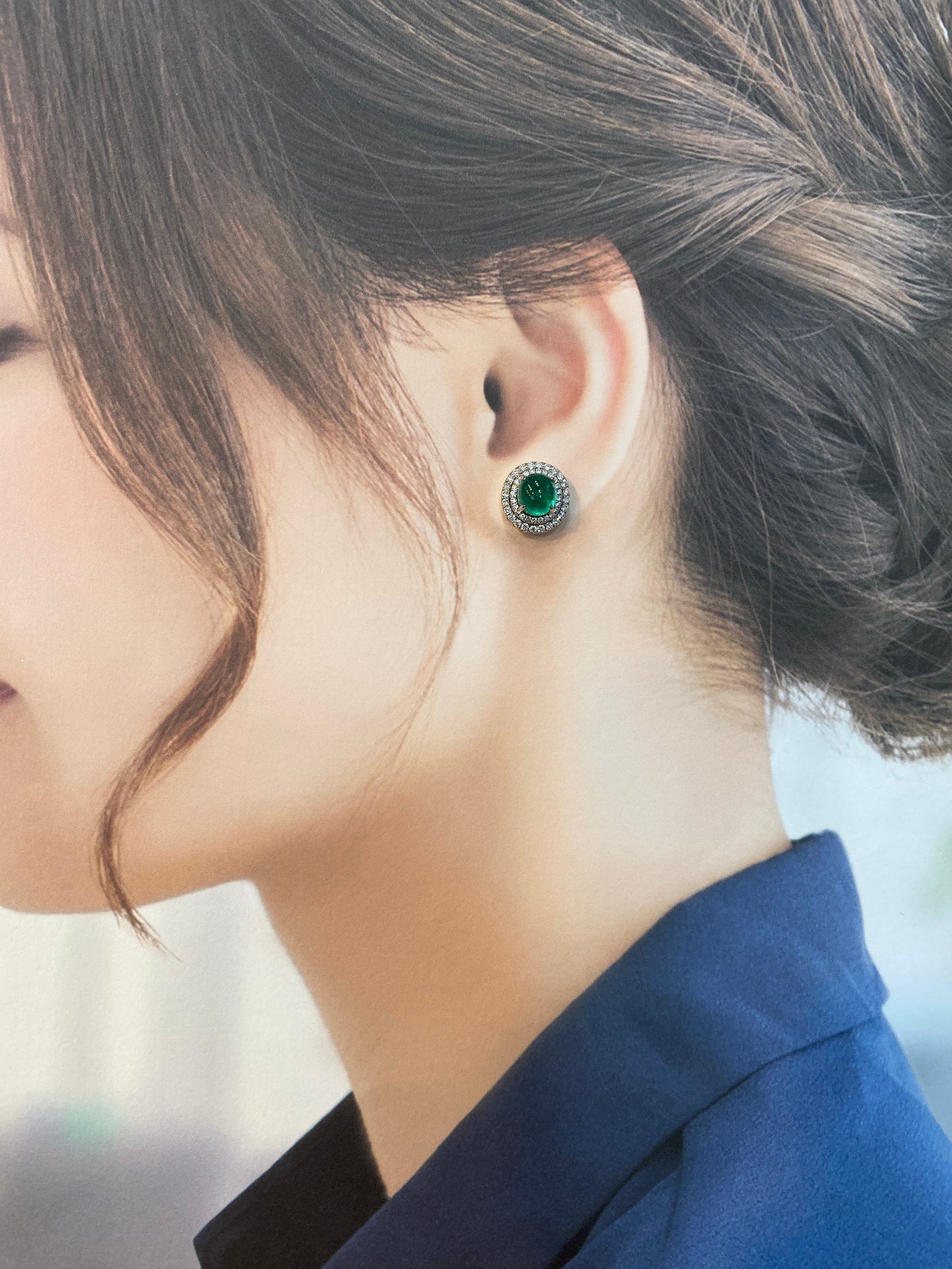 Natural Emerald 4.23ct Earrings
