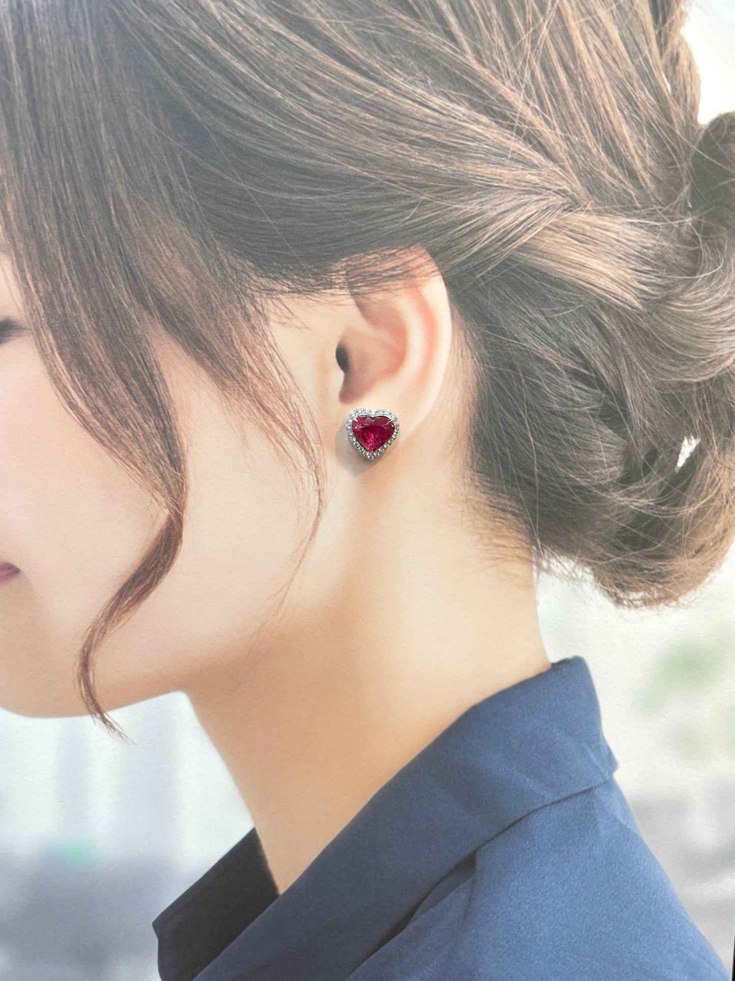 Natural Pink Tourmaline Earrings 6.98ct