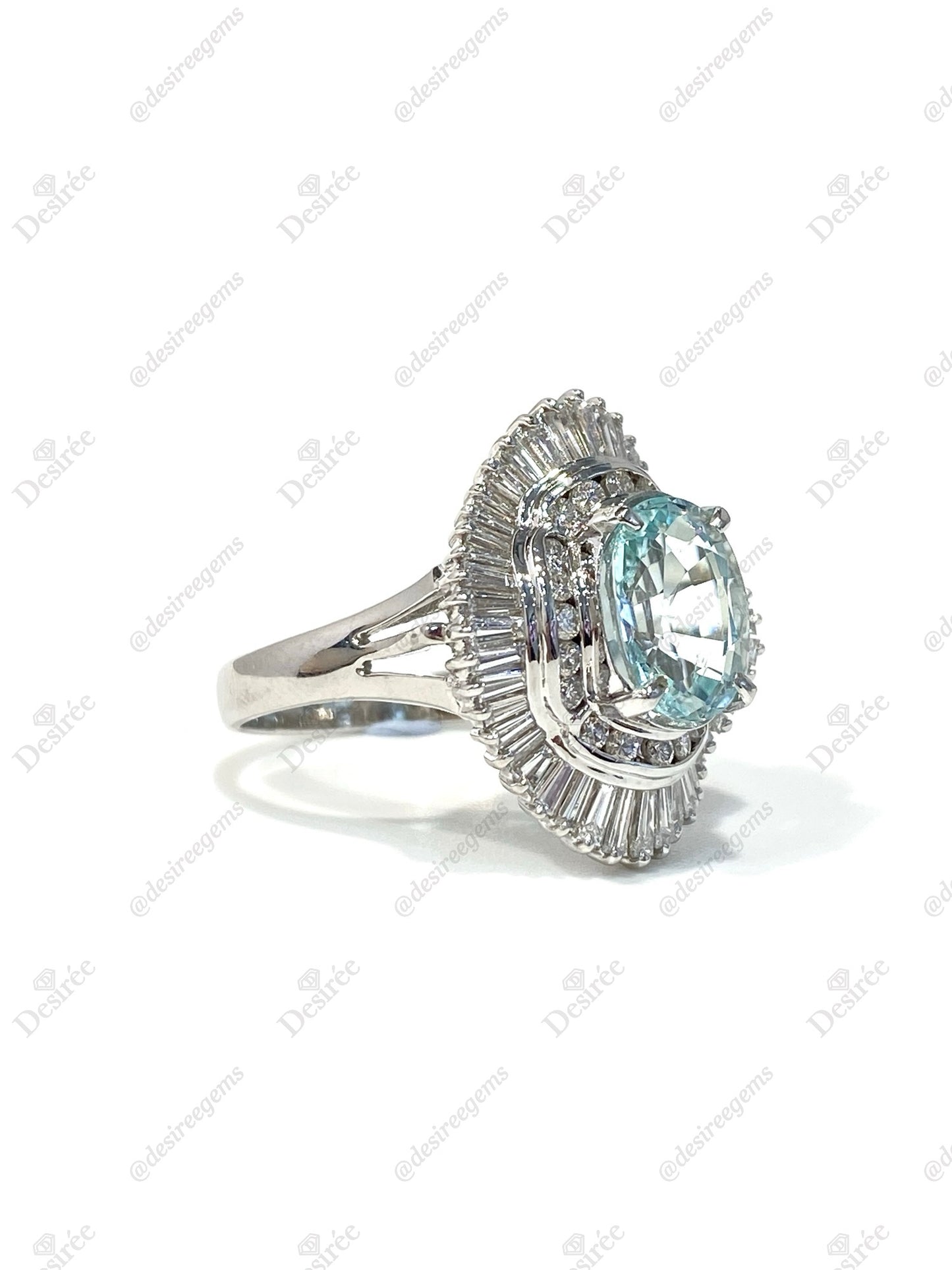 Natural Paraiba Tourmaline 2.75ct Ring