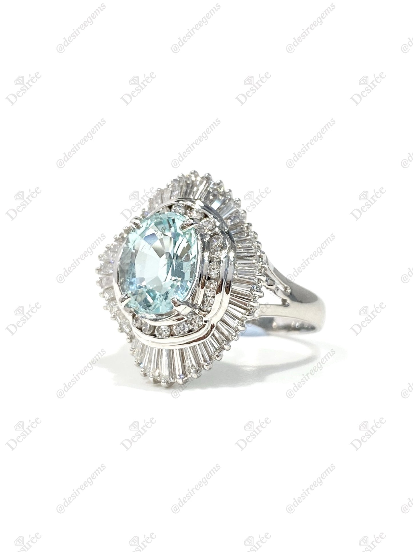 Natural Paraiba Tourmaline 2.75ct Ring