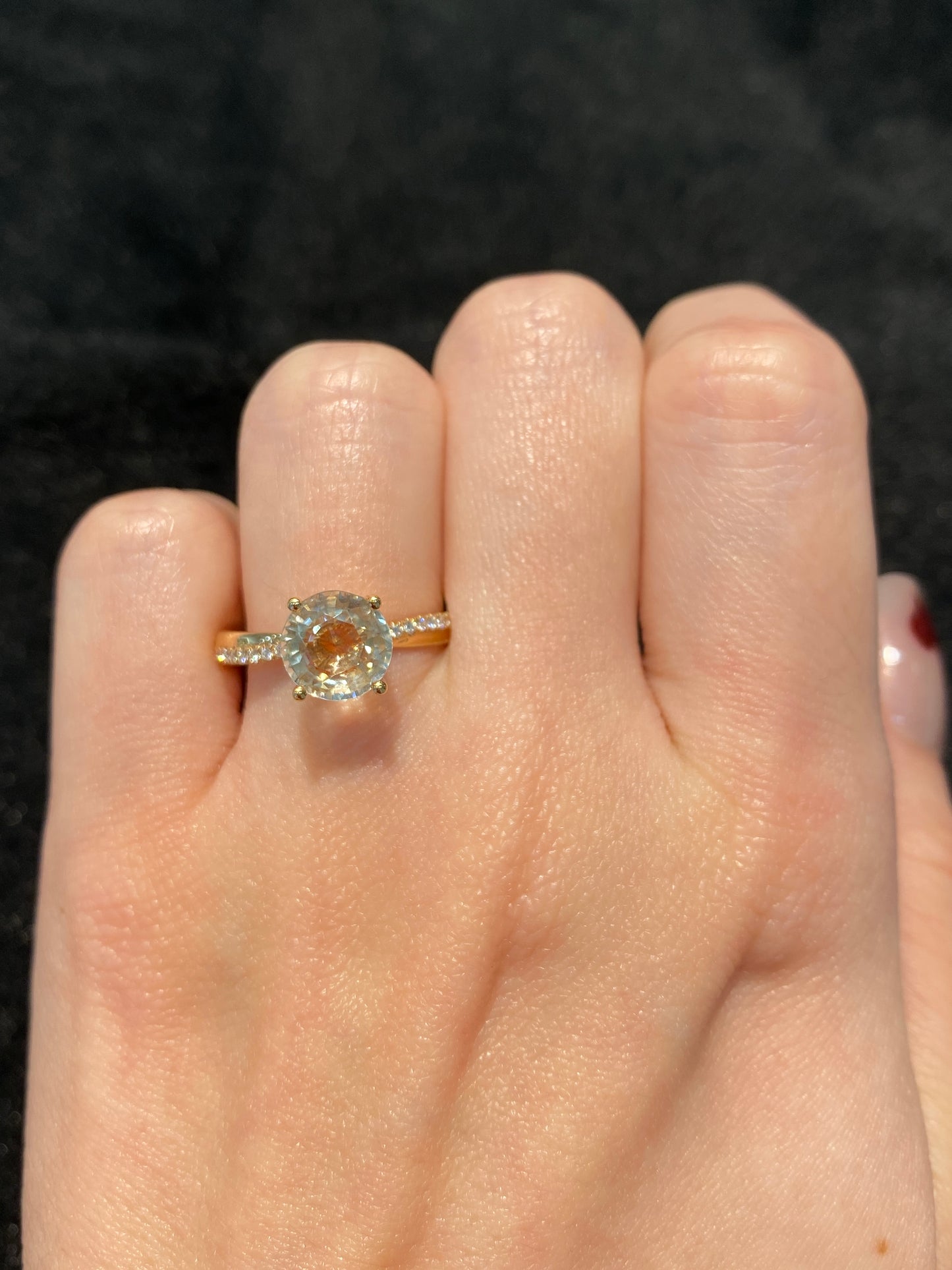 Natural Tourmaline 1.99ct Ring