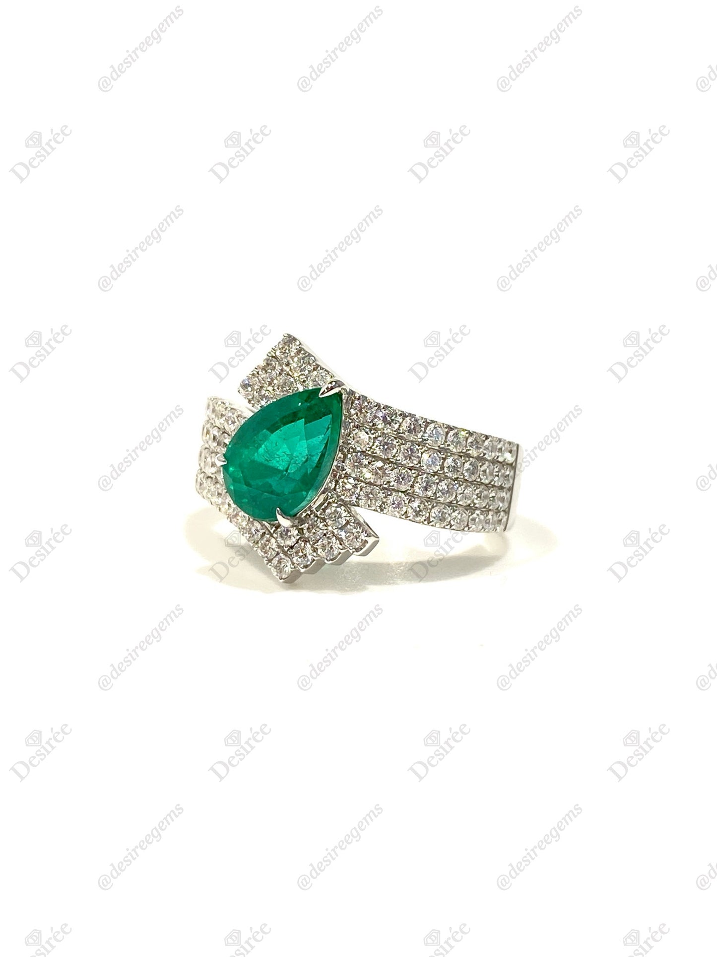 Natural Emerald 1.55ct Ring