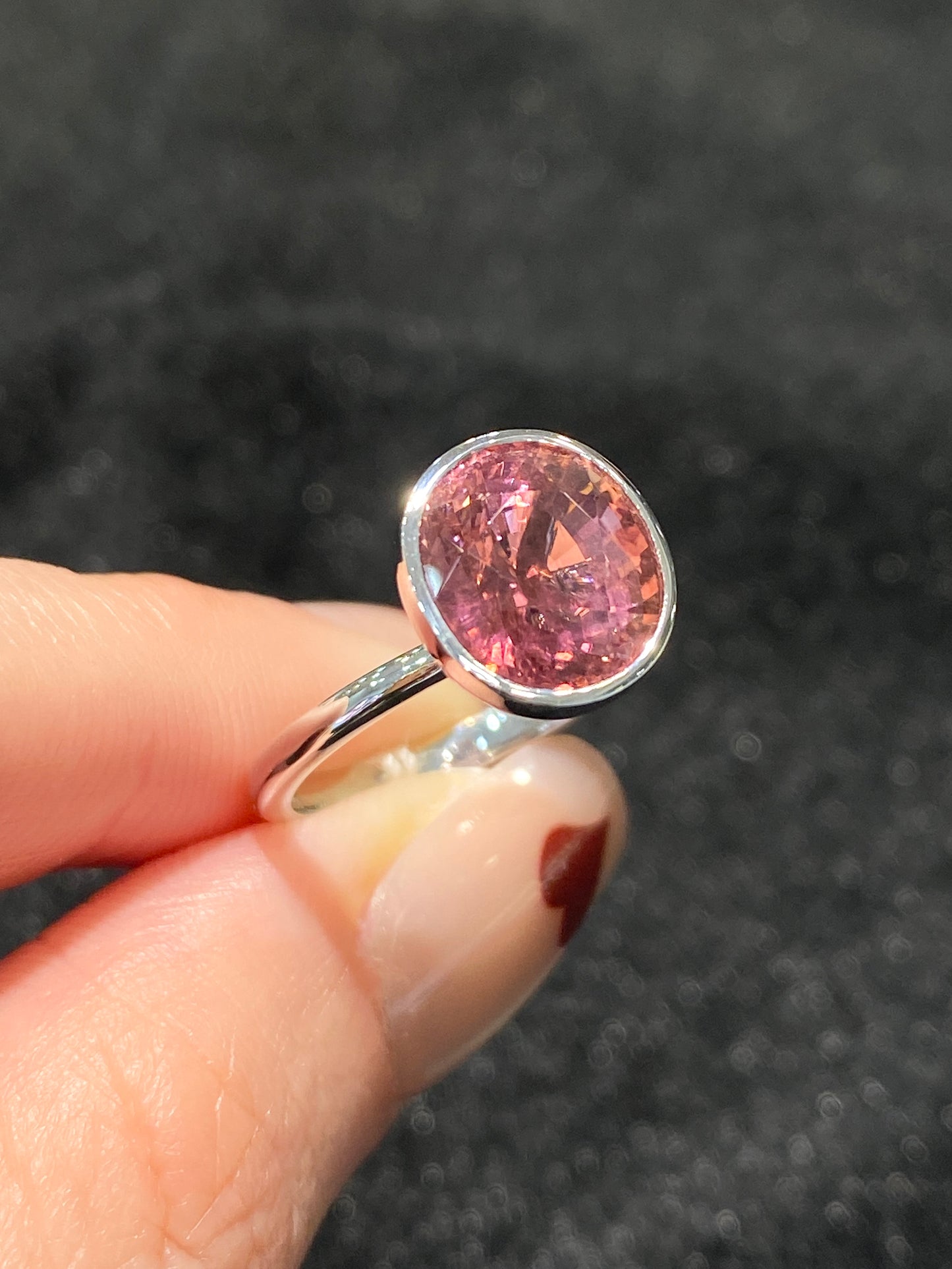 Natural Tourmaline 4.09ct Ring
