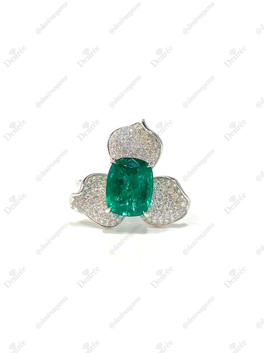 Natural Emerald 2.60ct Ring