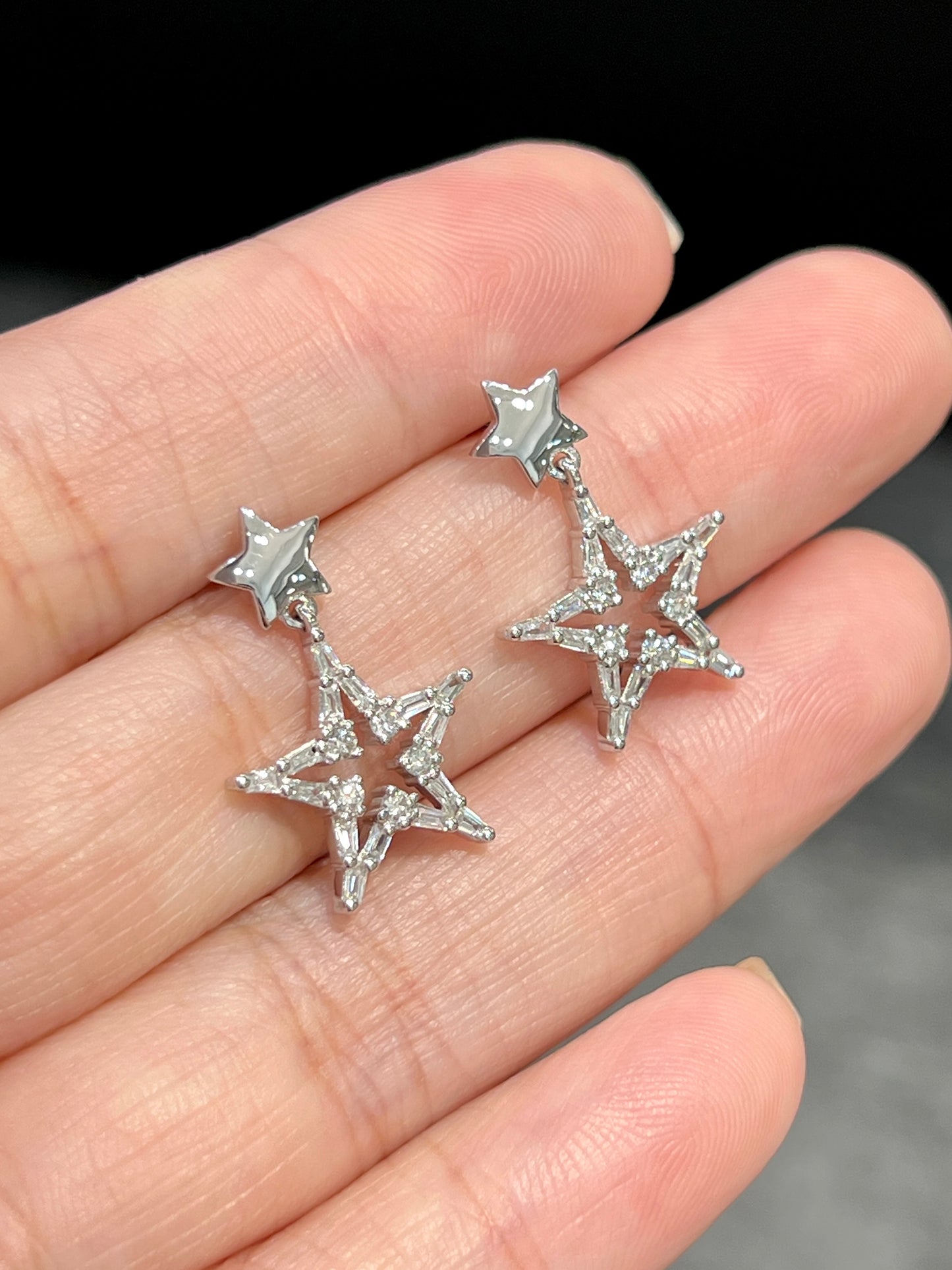 Natural Diamond Earrings 0.52ct