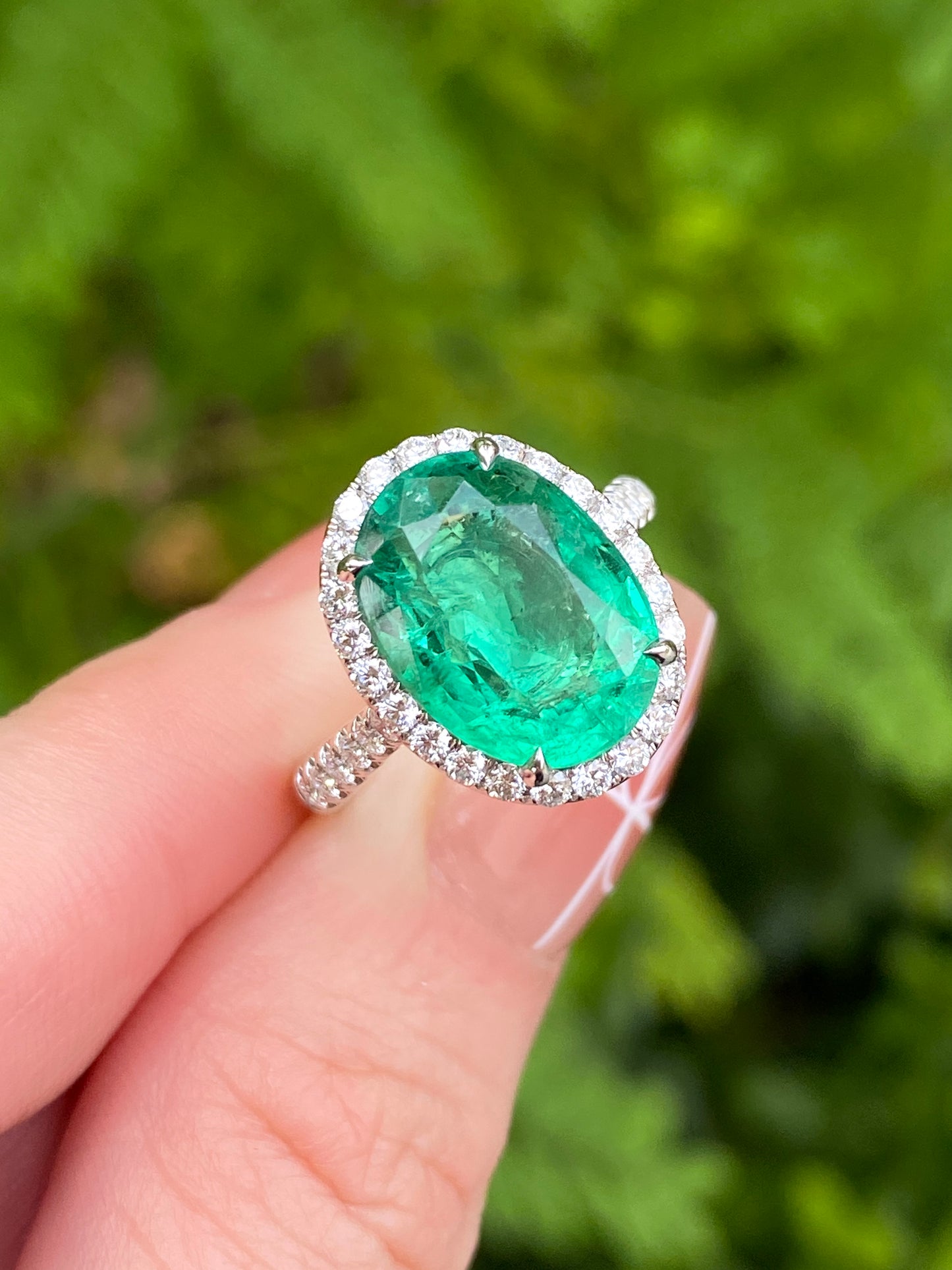 Natural Emerald 4.80ct Ring