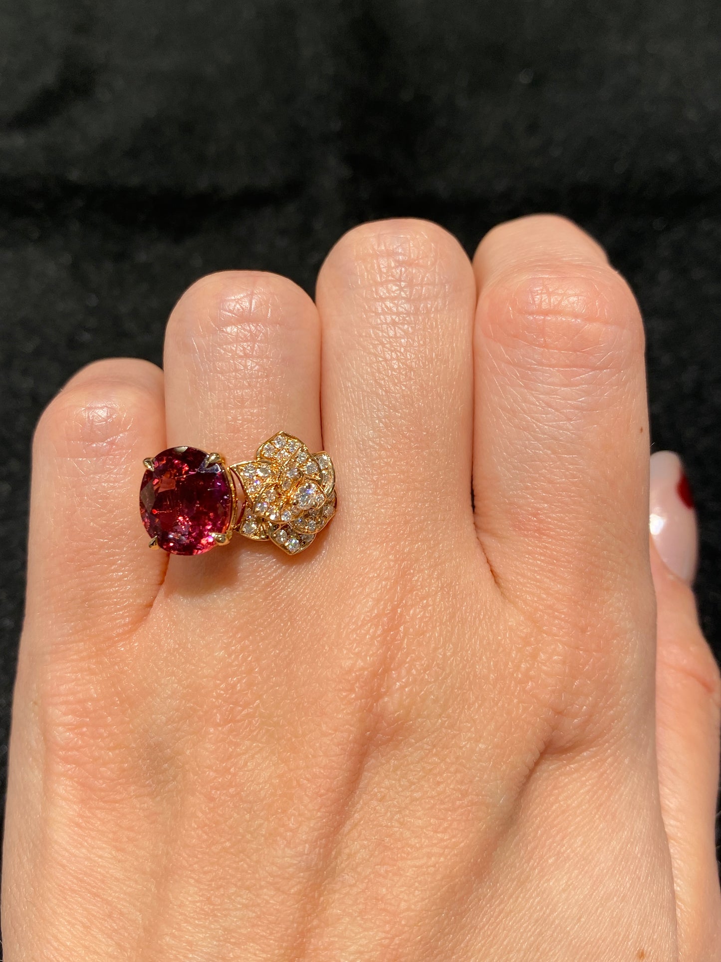 Natural Tourmaline 3.79ct Ring