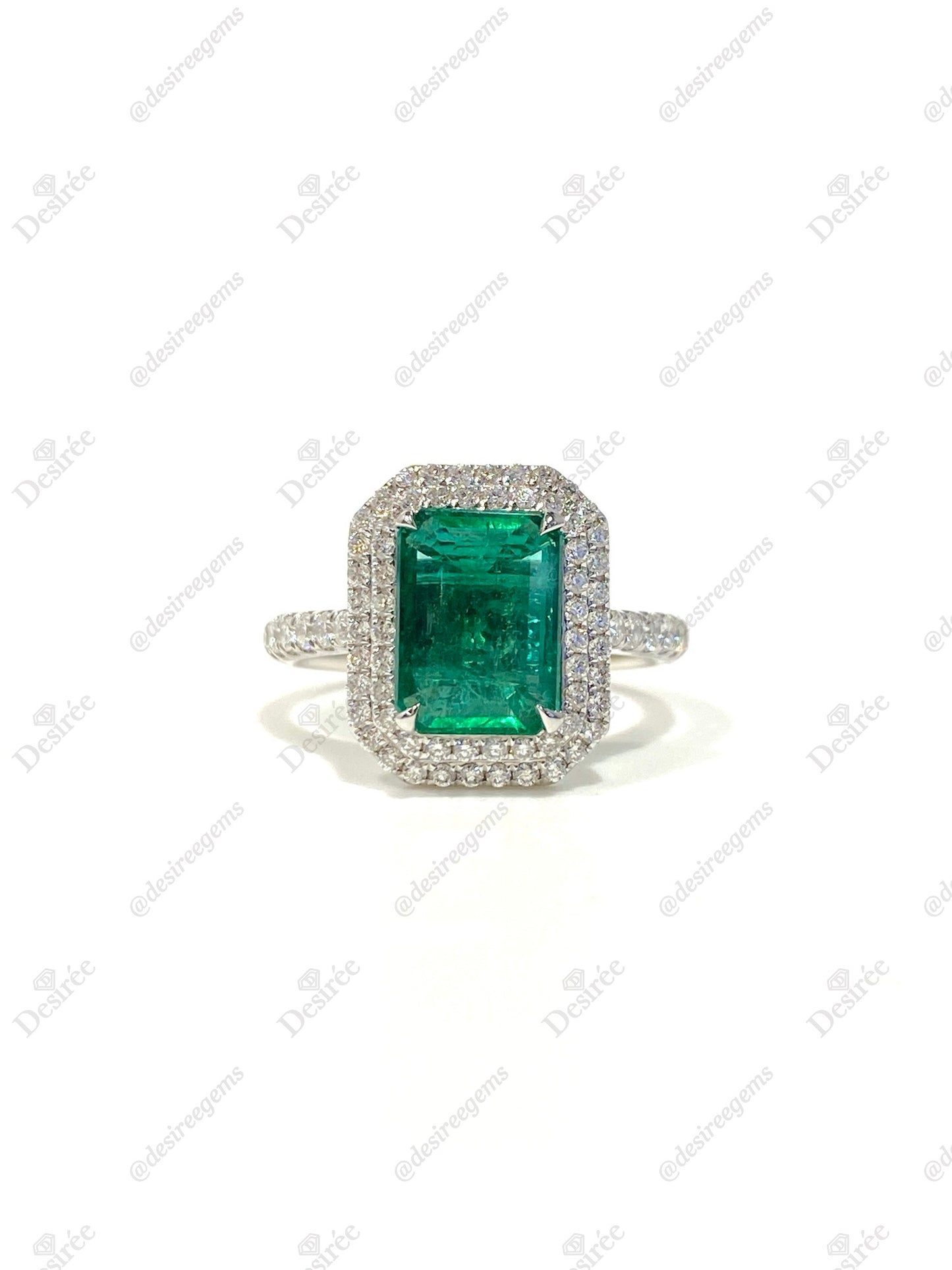 Natural Emerald 1.45ct Ring