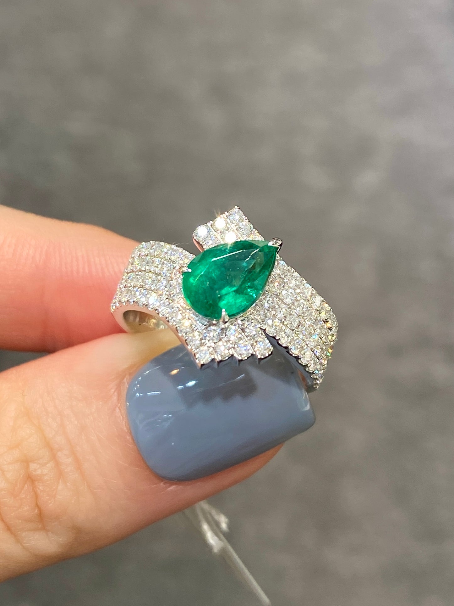 Natural Emerald 1.55ct Ring