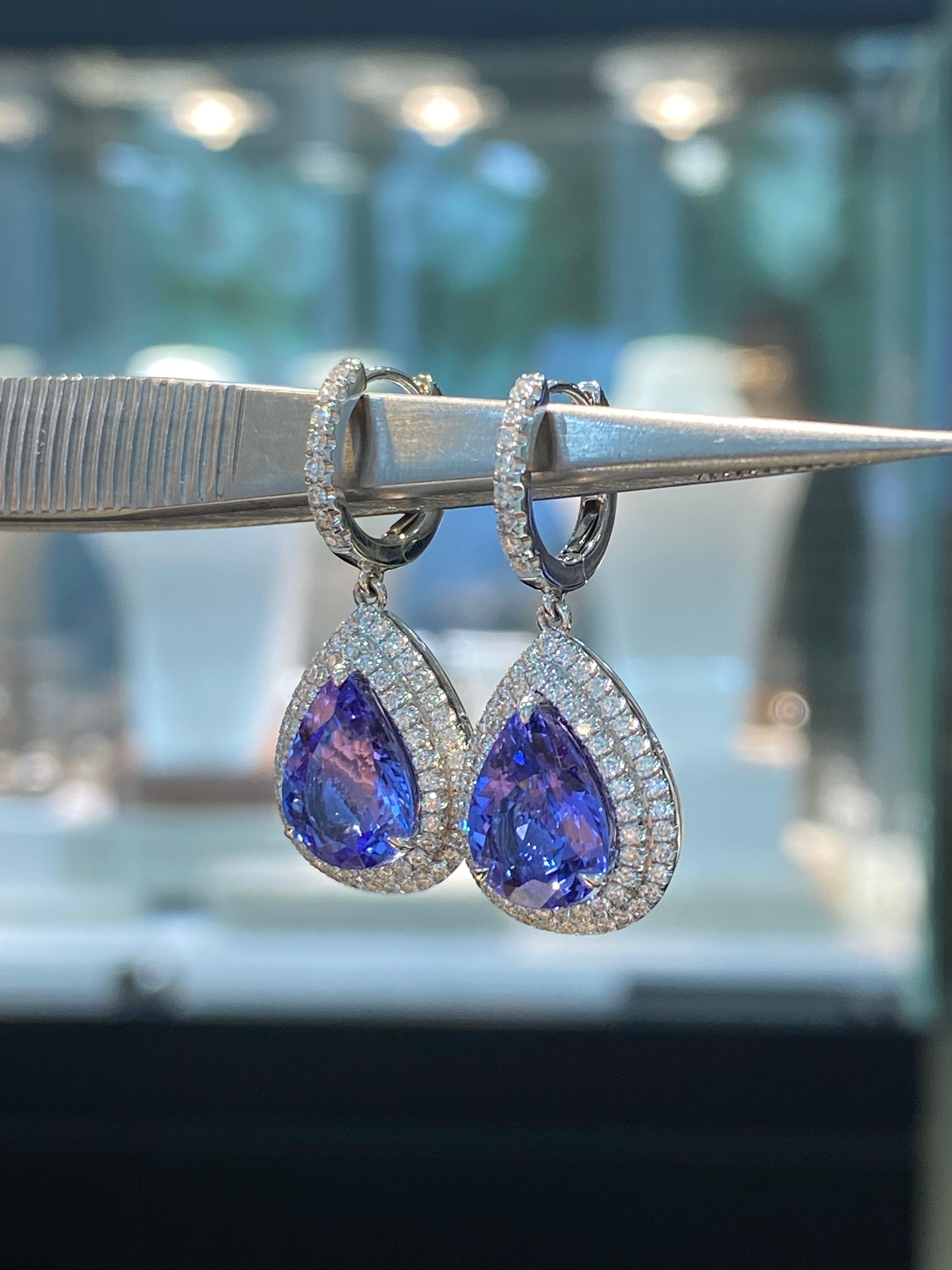 Natural Tanzanites 5.03ct Earrings