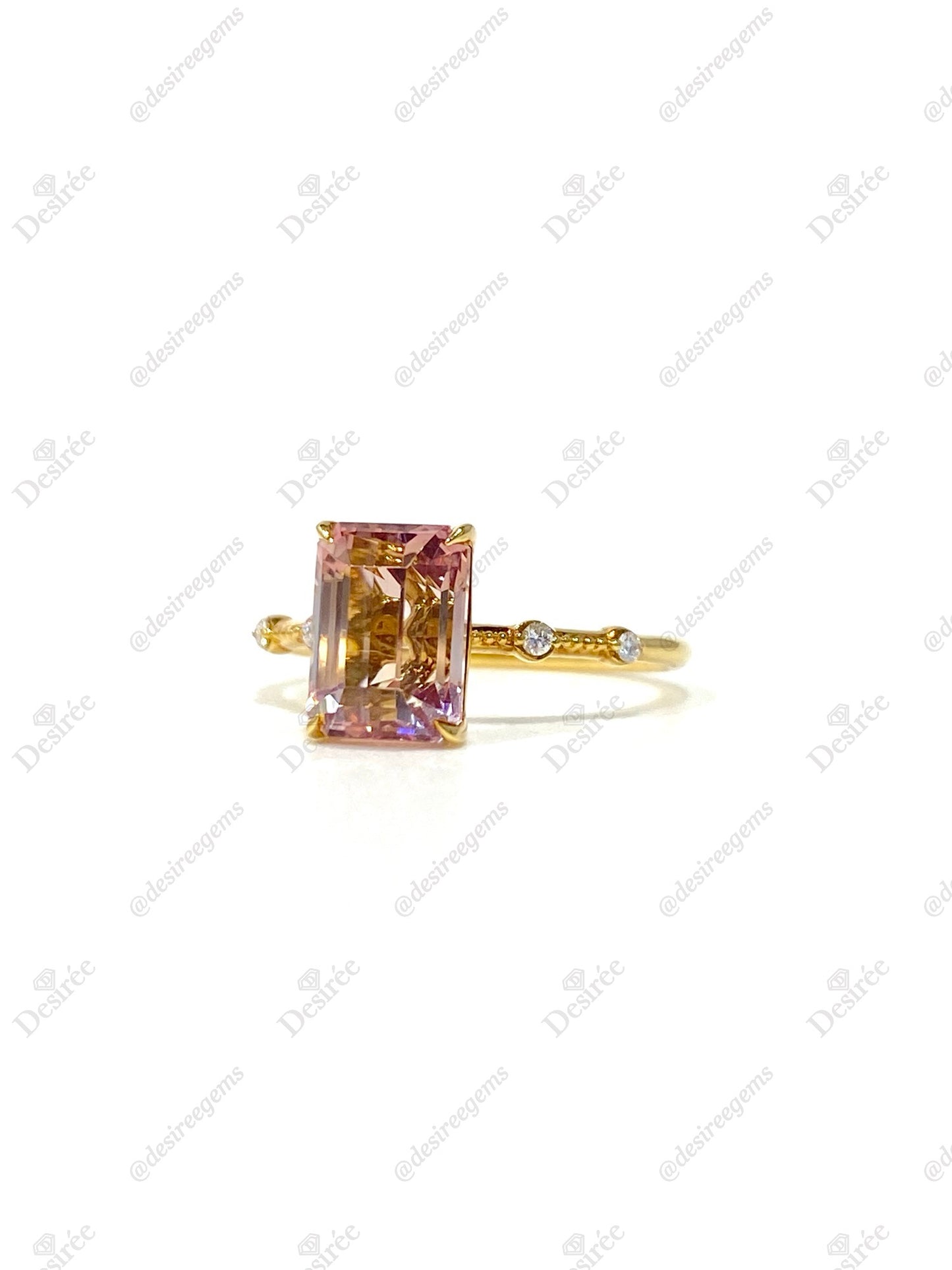 Natural Pink Tourmaline 2.38ct Ring