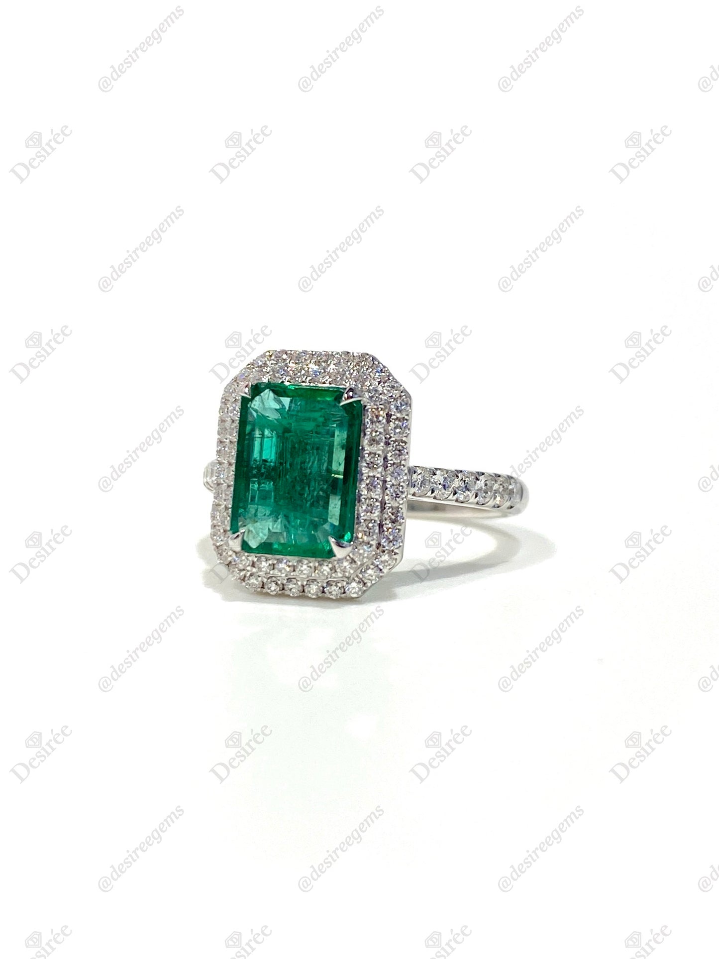 Natural Emerald 1.45ct Ring