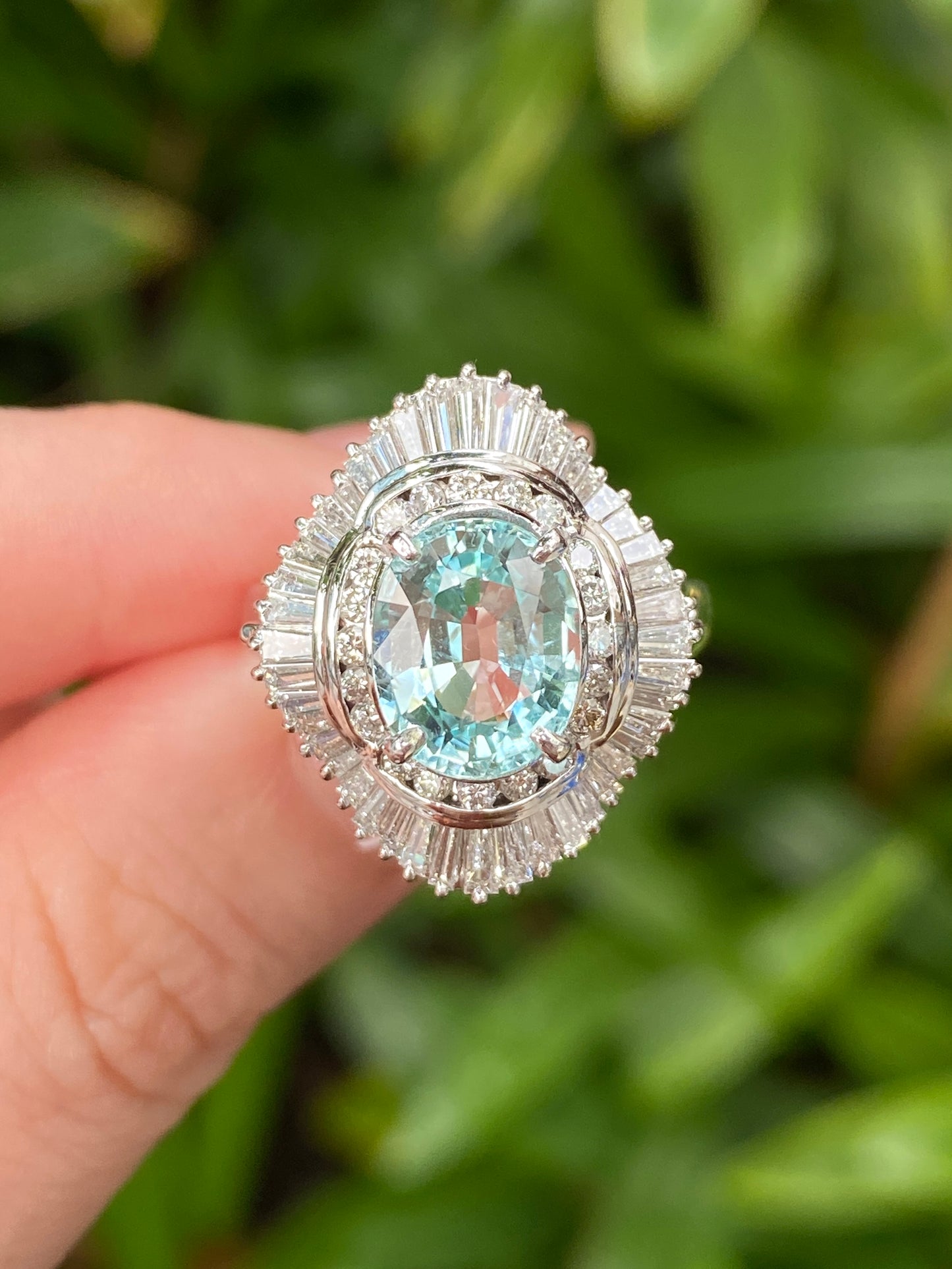 Natural Paraiba Tourmaline 2.75ct Ring