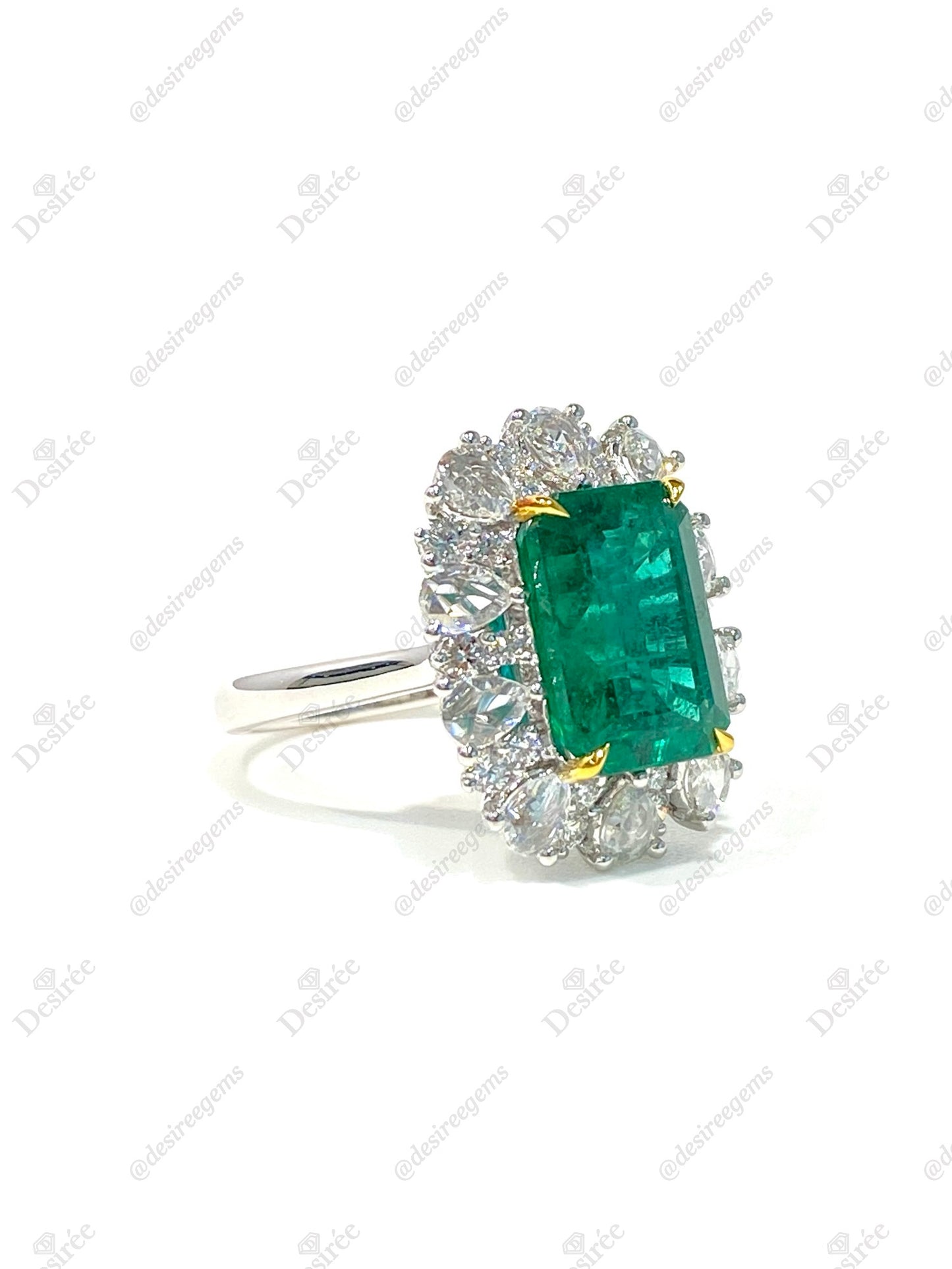Natural Emerald 4.83ct Ring