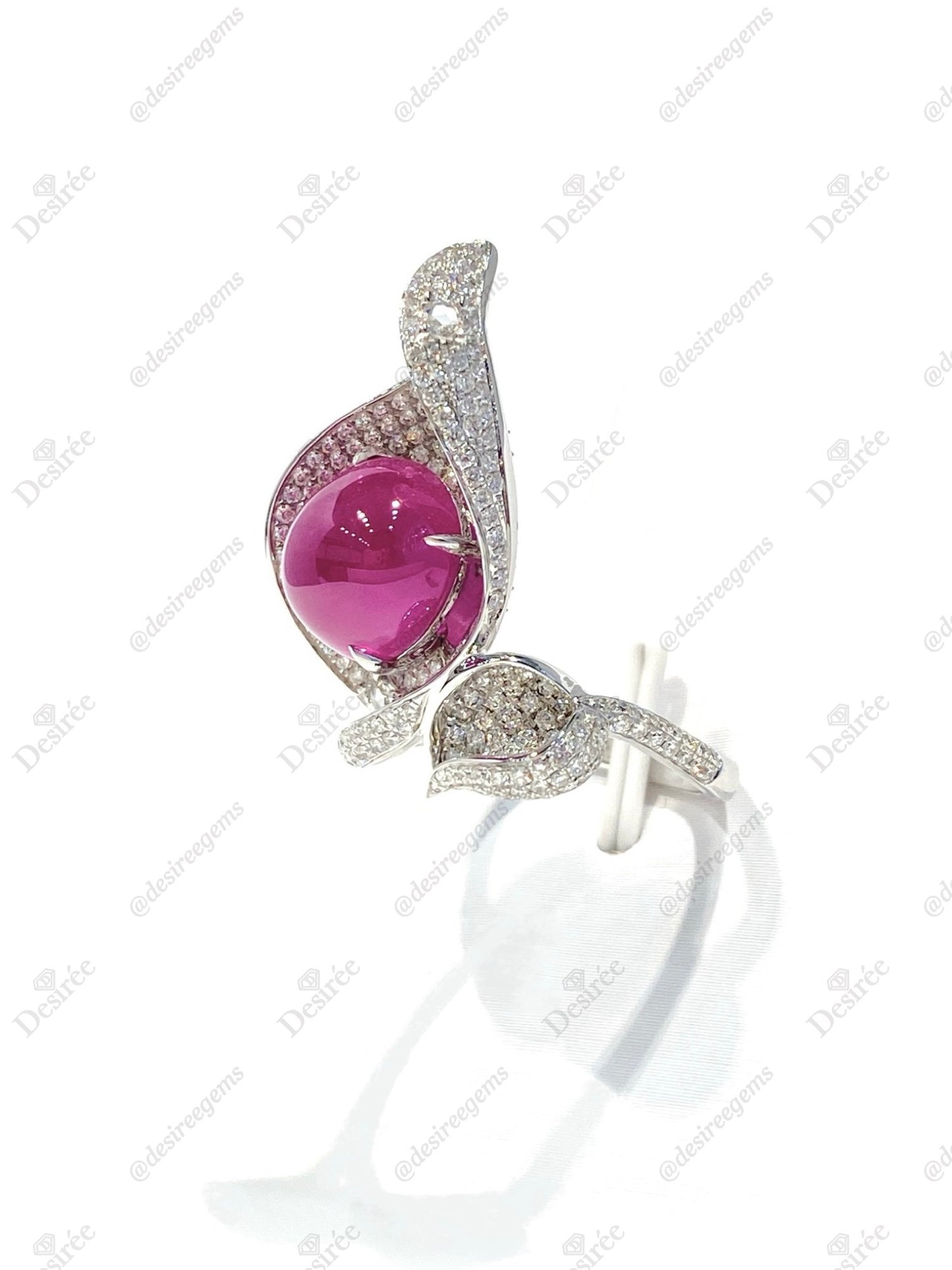 Natural Burmese Ruby 6.70ct Ring