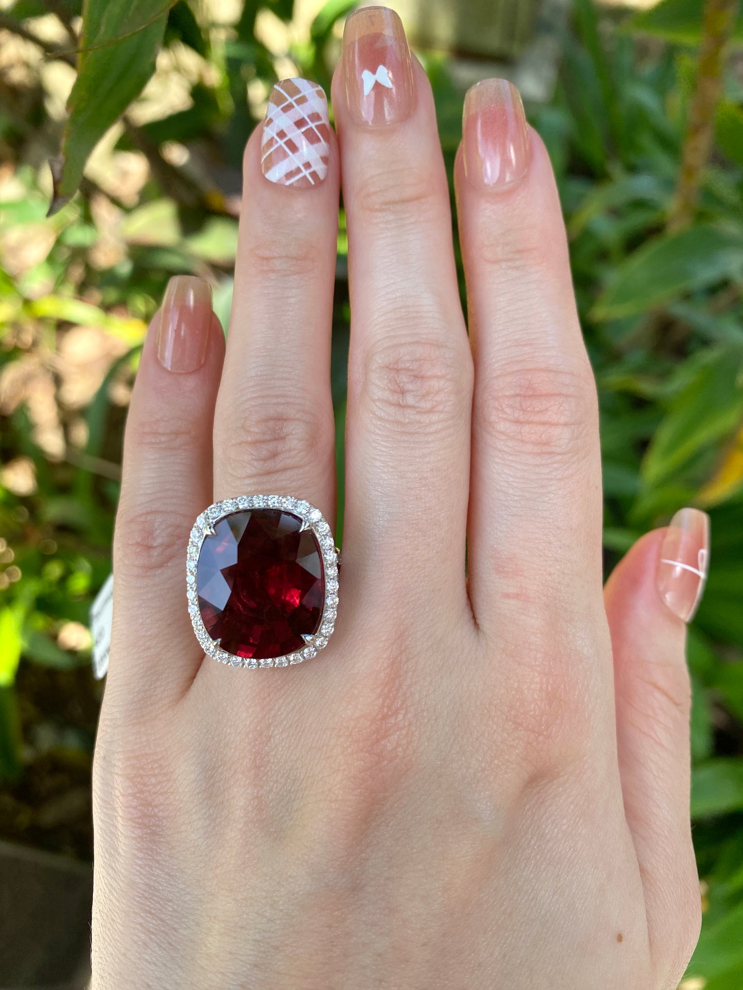 Natural Tourmaline 14.33ct Ring