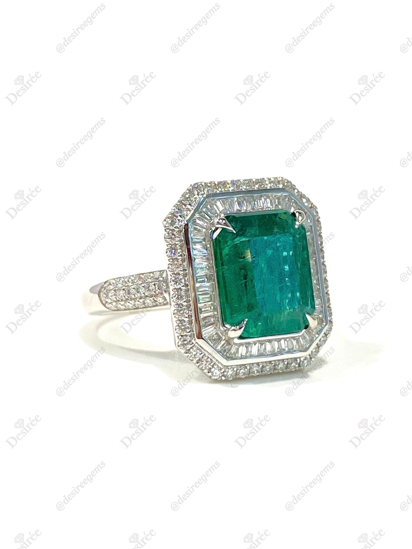 Natural Emerald 3.22ct Ring