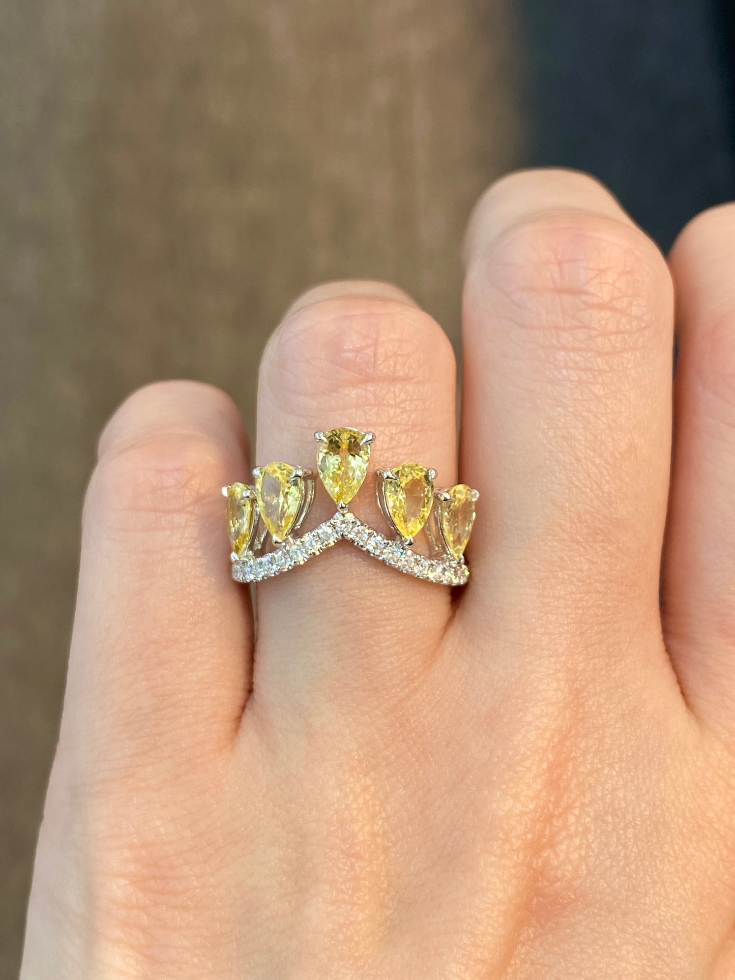 Natural Yellow Sapphire 2.24ct Ring