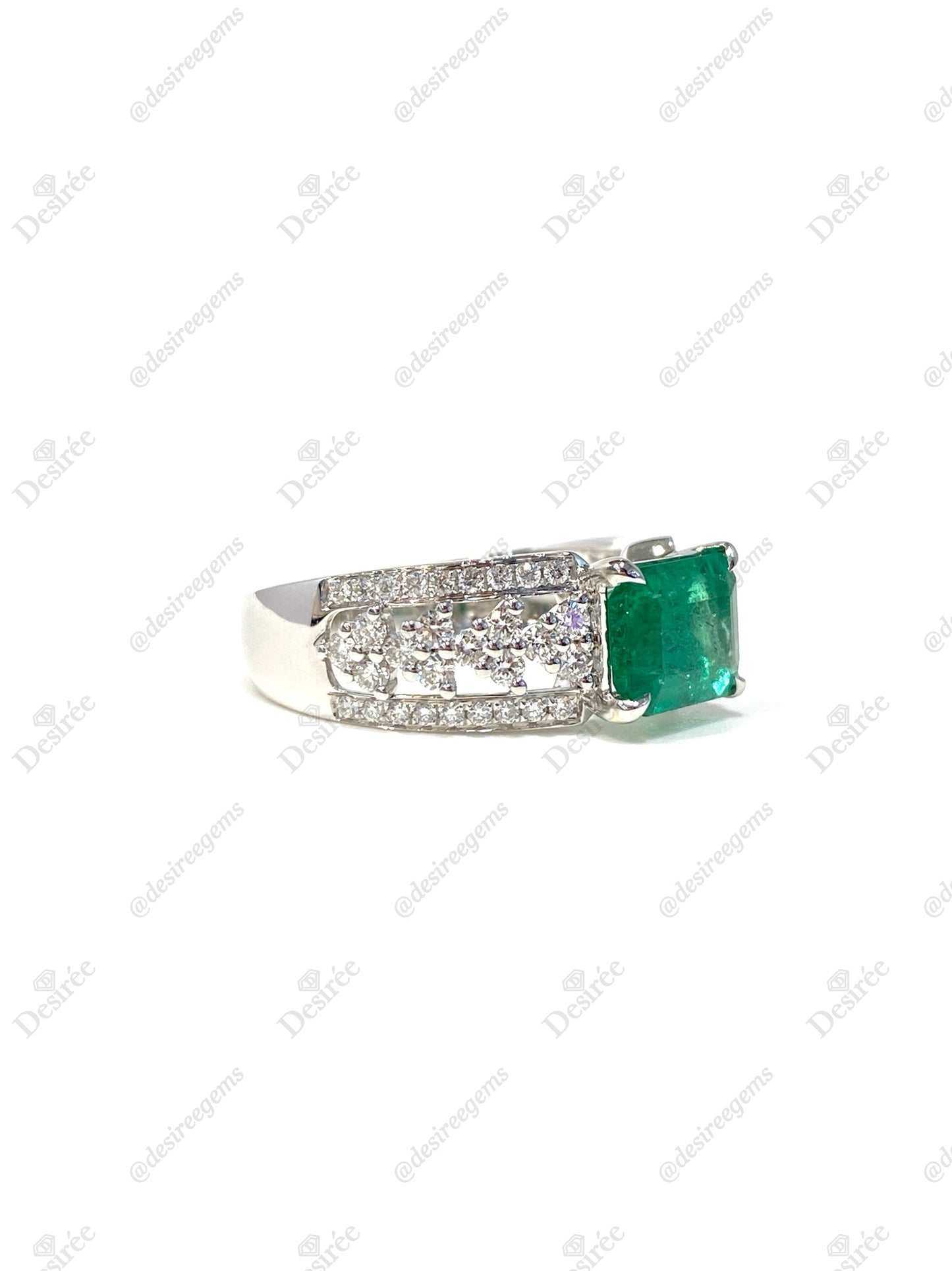 Natural Emerald 1.77ct Ring