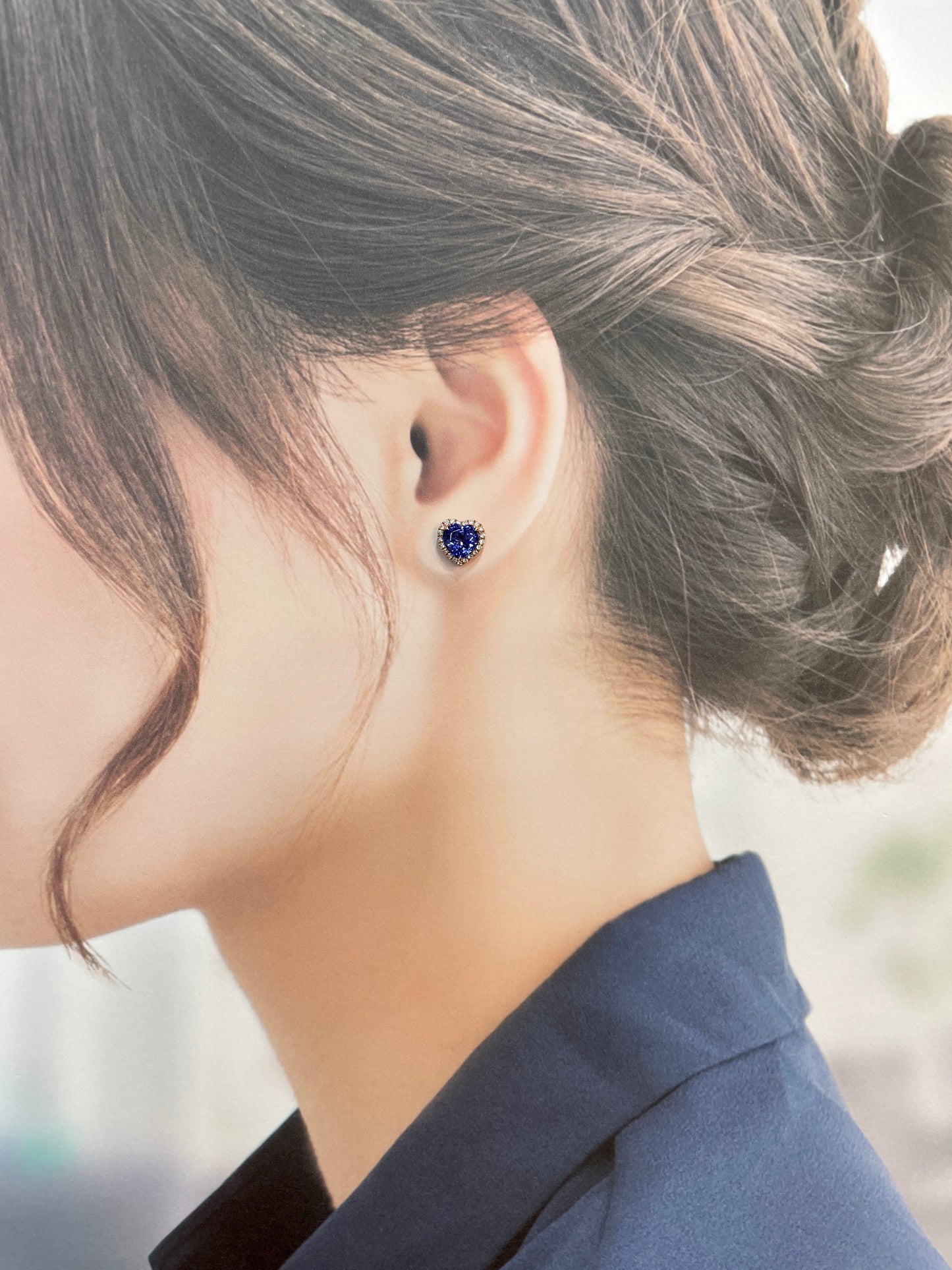 Natural Tanzanites 2.42ct Earrings
