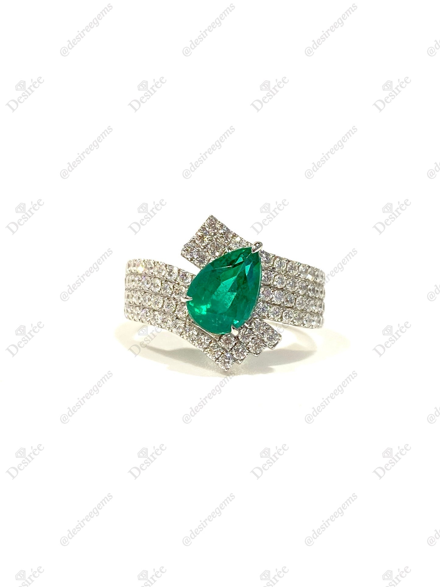 Natural Emerald 1.55ct Ring
