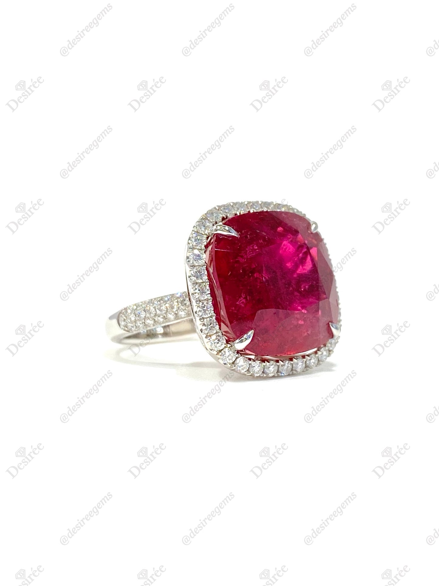 Natural Tourmaline 16.61ct Ring