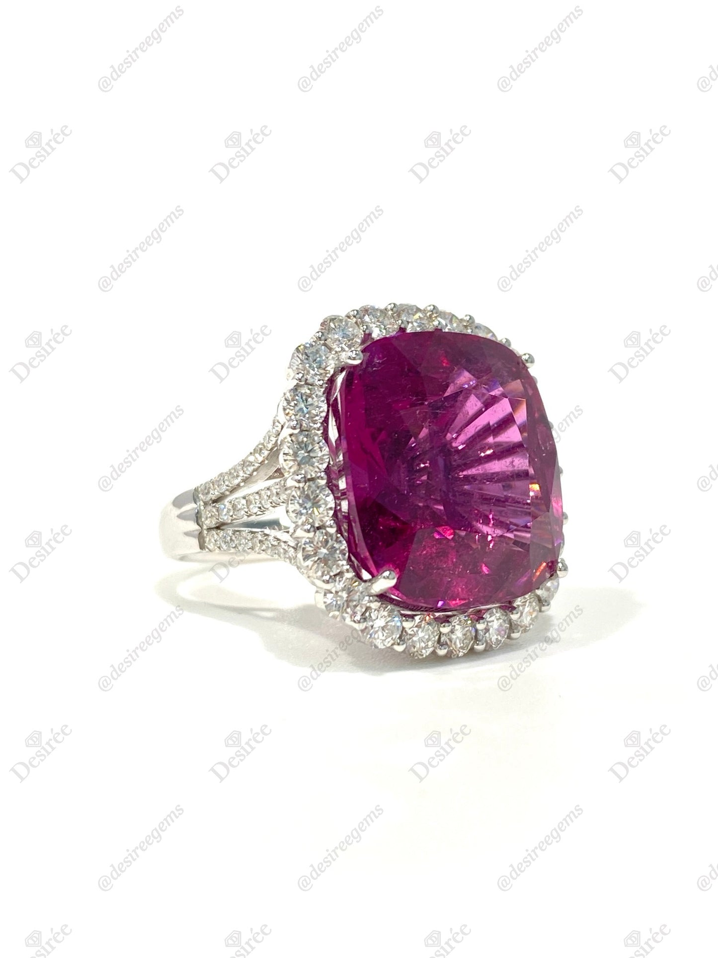 Natural Tourmaline 22.47ct Ring