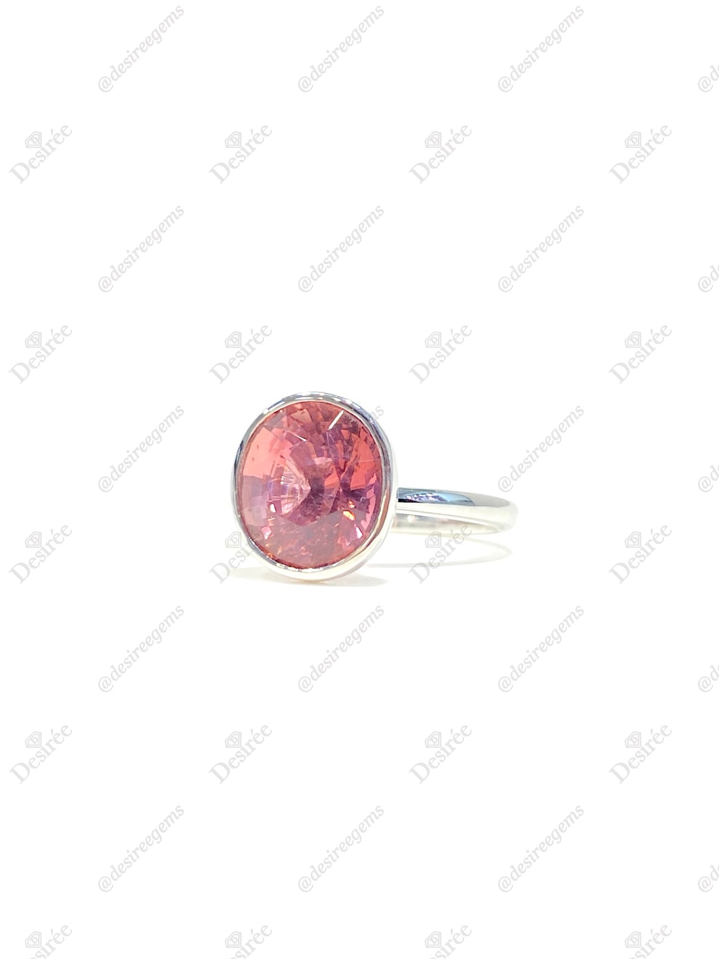 Natural Tourmaline 4.09ct Ring