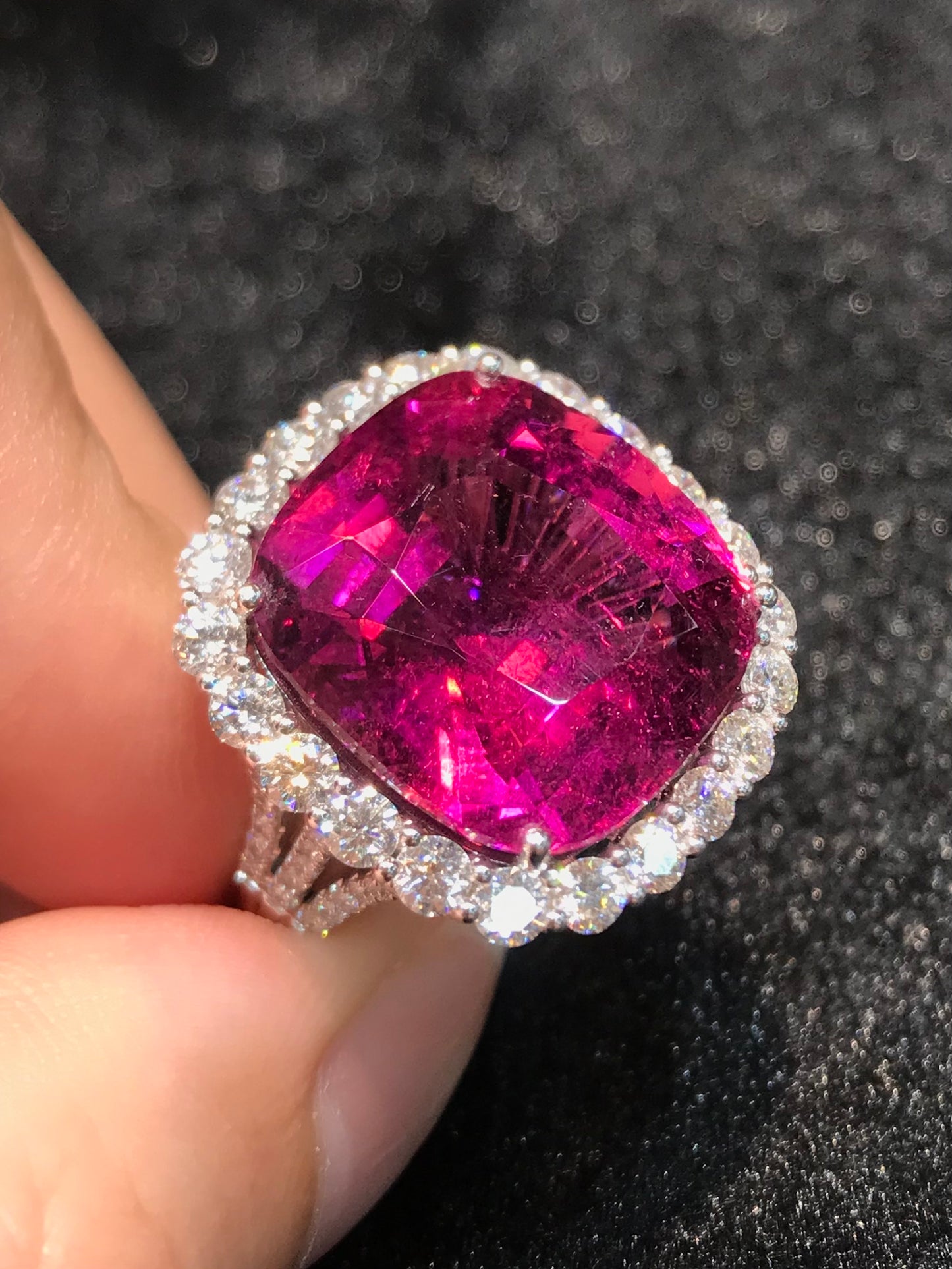 Natural Tourmaline 22.47ct Ring