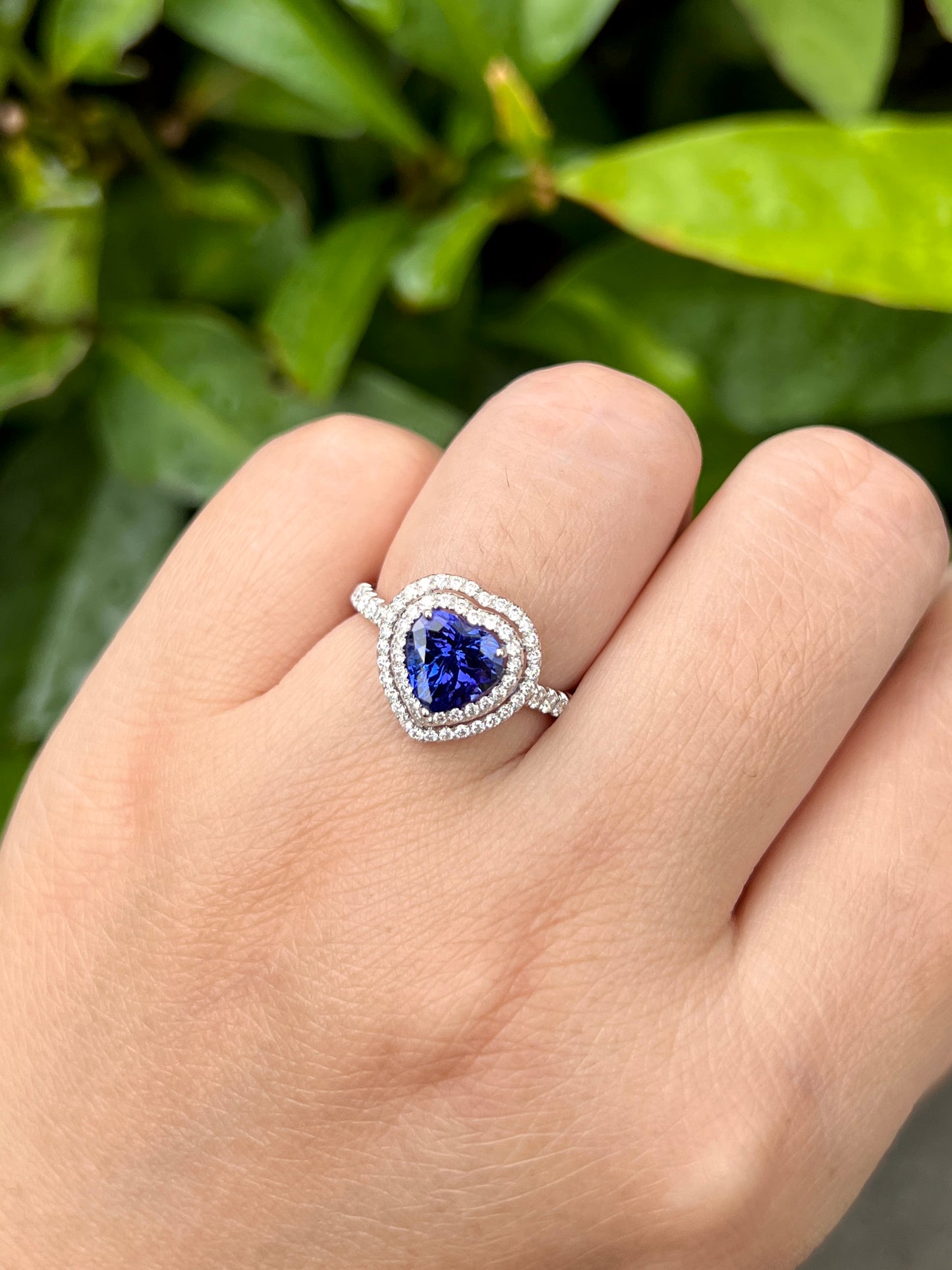 Natural Tanzanite 1.65ct Ring