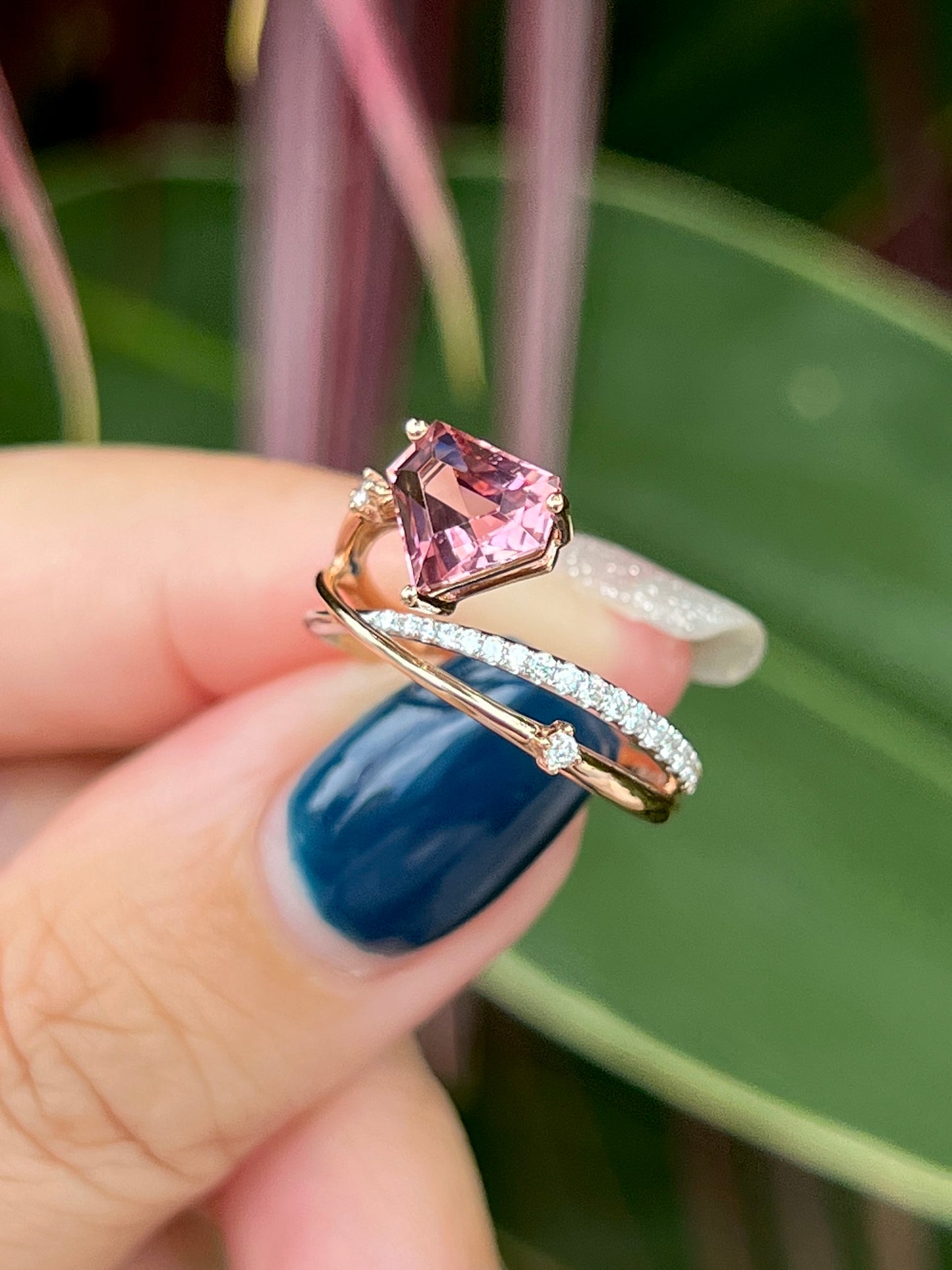 Natural Tourmaline 1.24ct Ring