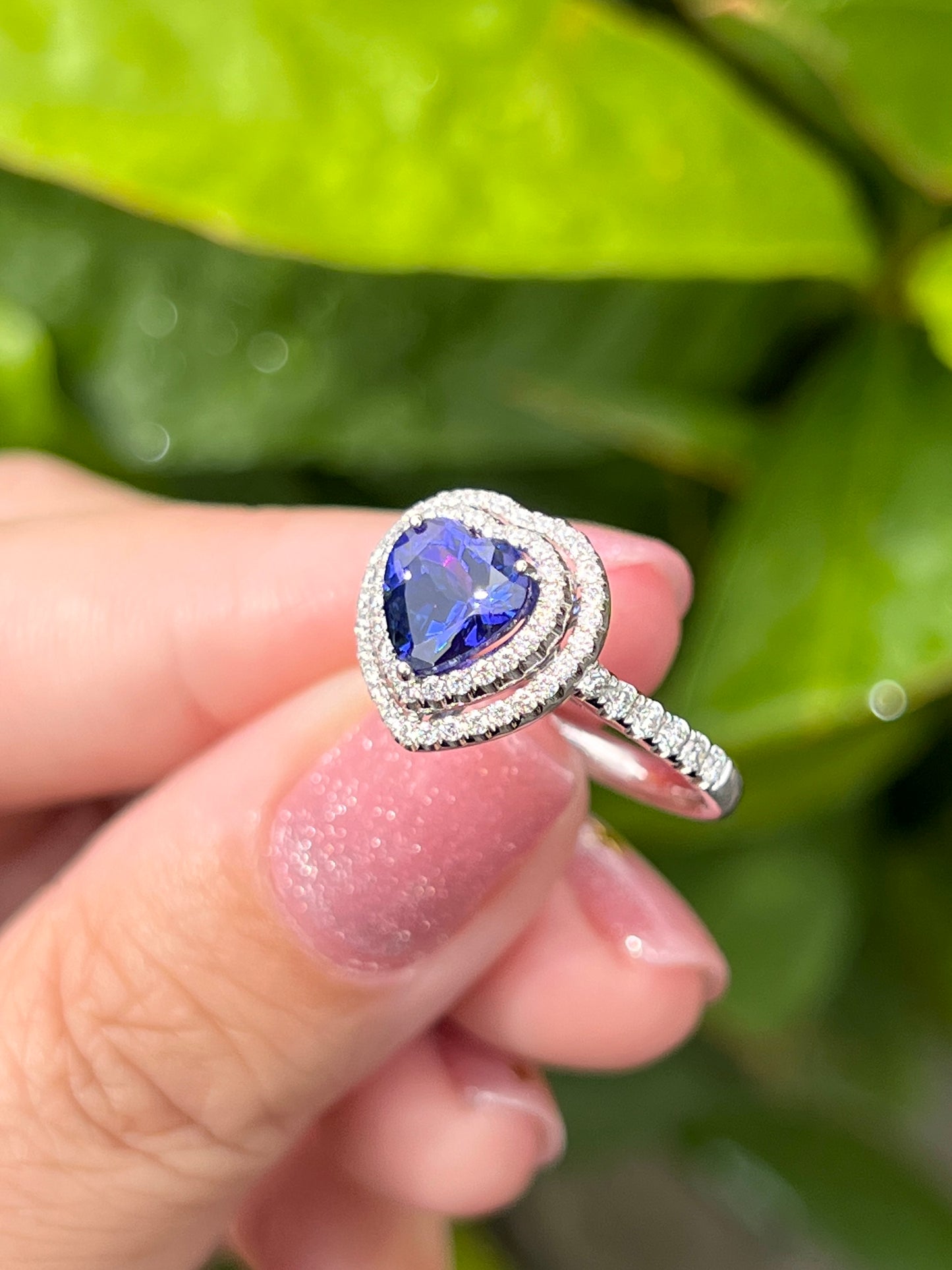 Natural Tanzanite 1.65ct Ring