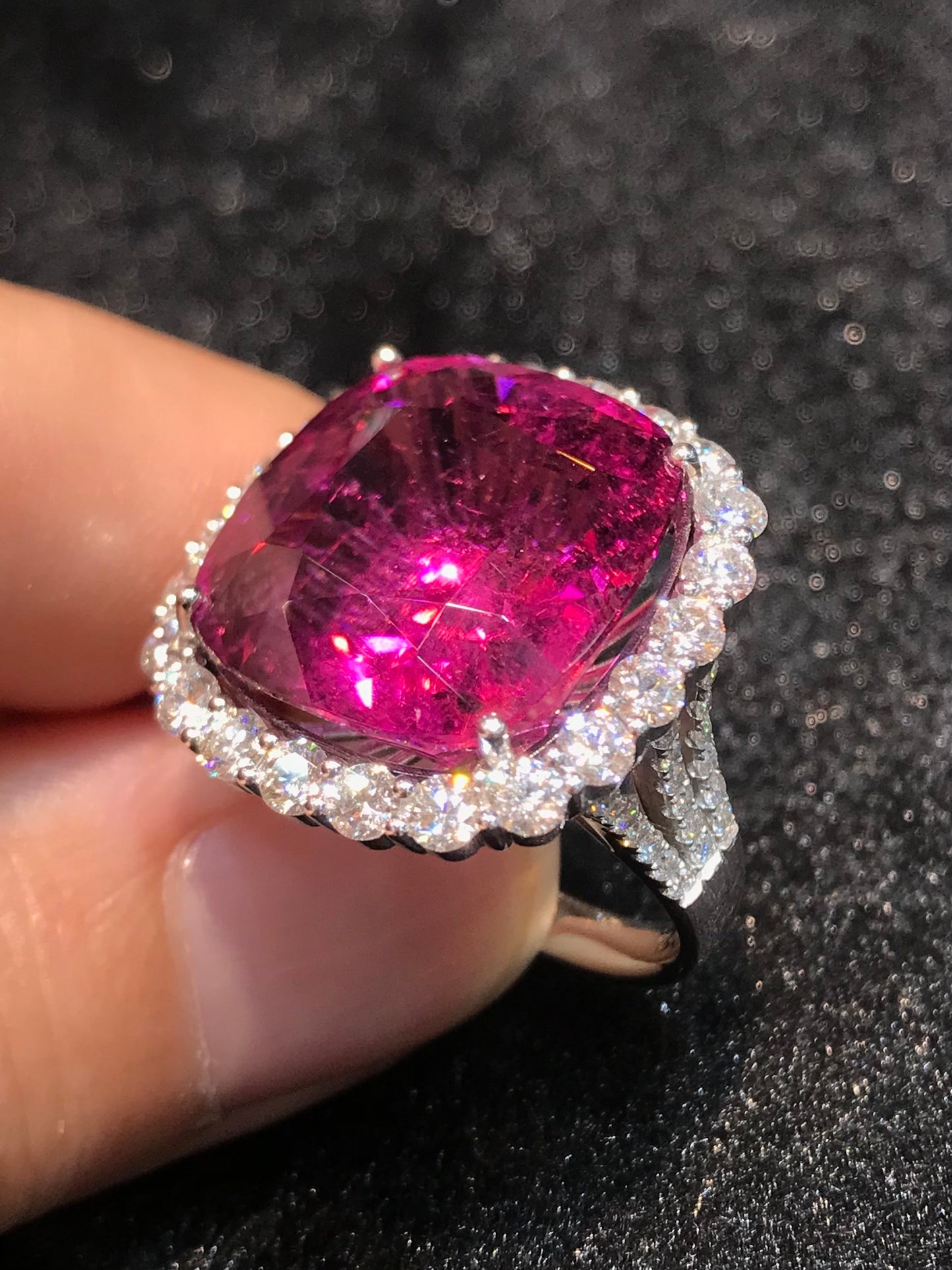 Natural Tourmaline 22.47ct Ring