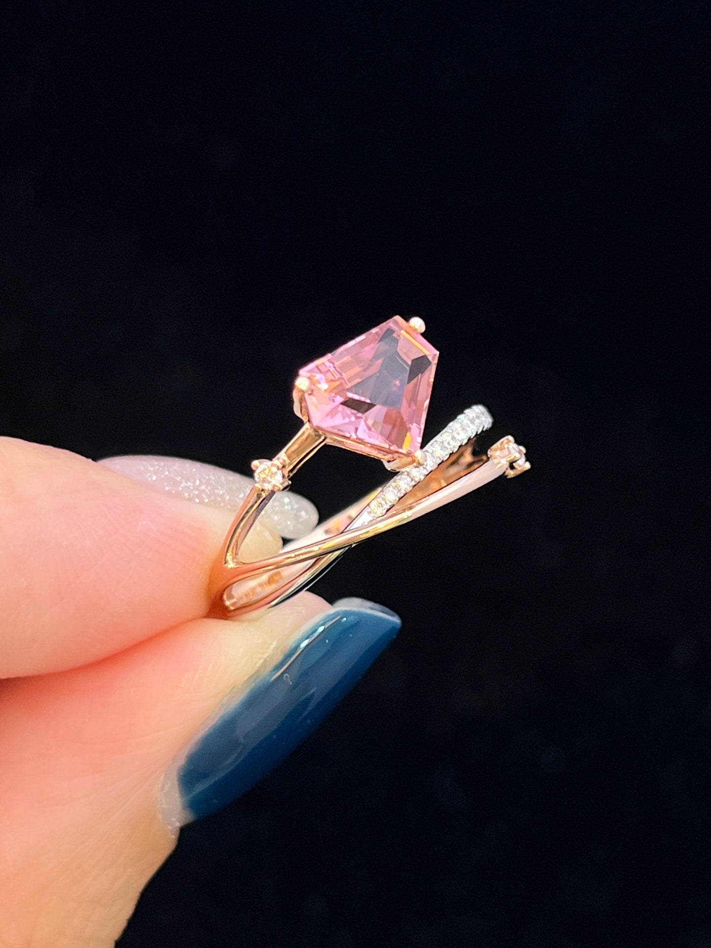 Natural Tourmaline 1.24ct Ring