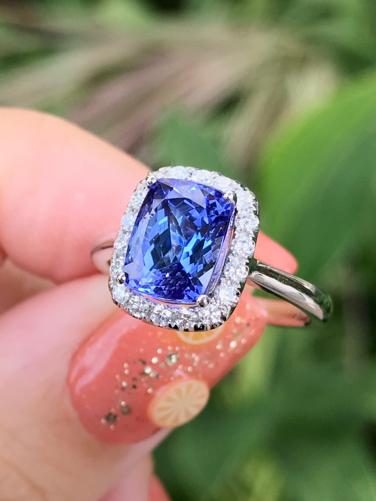 Natural Tanzanite 3.14ct Ring